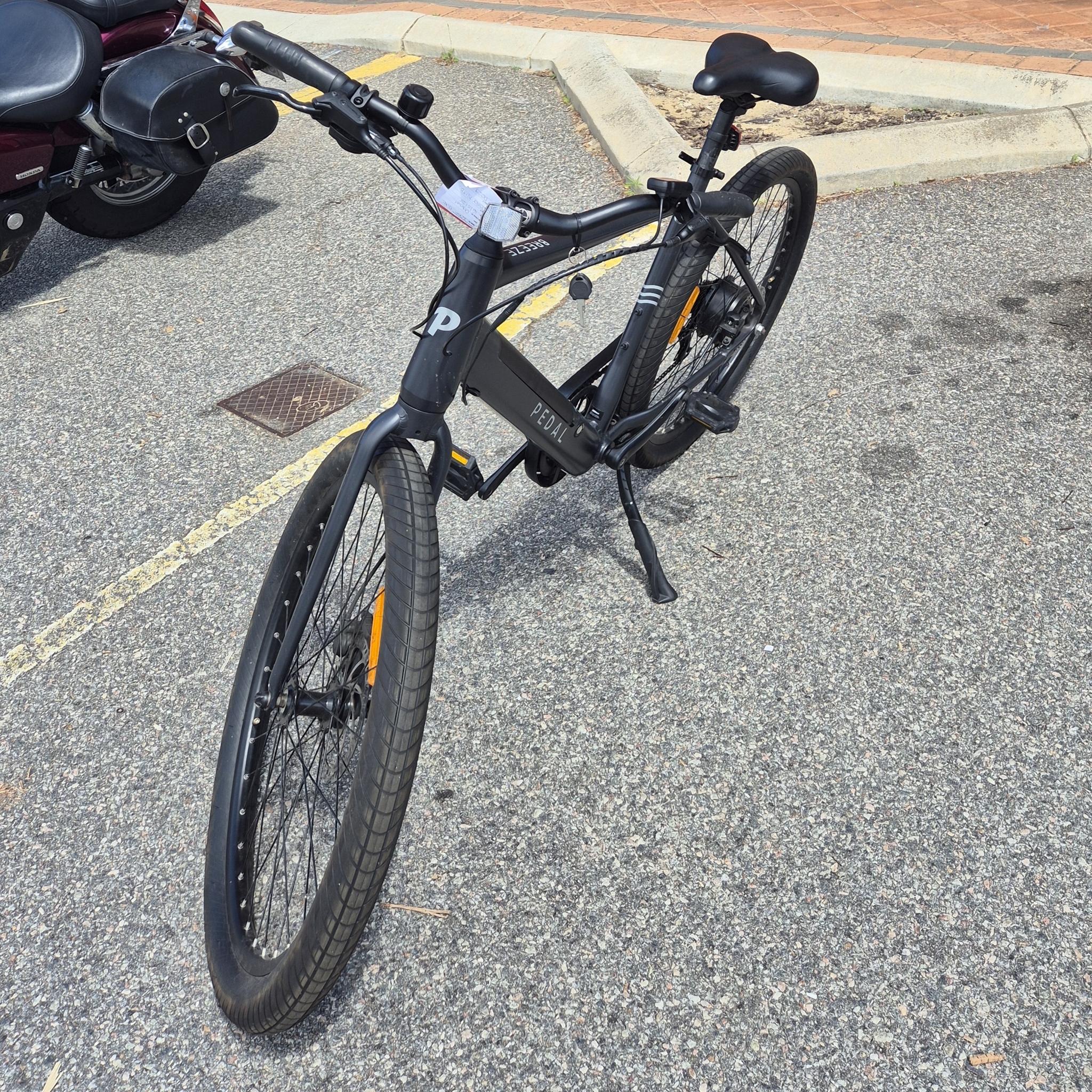 EX-DEMO Pedal Breeze Electric Cruiser Bike Grey (Large)