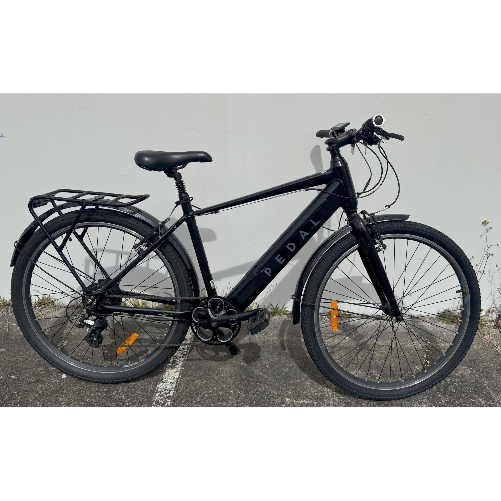 EX-DEMO Pedal Lightning PLUS 27.5 Electric Hybrid Bike Pearl Black (Large)