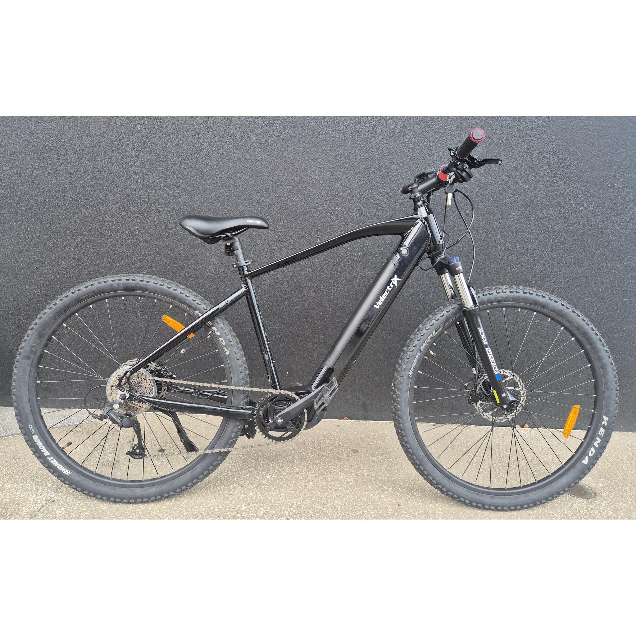 EX-DEMO VelectriX Ascent Pulse 29'' Electric Hardtail Mountain Bike Jet Black (Medium)