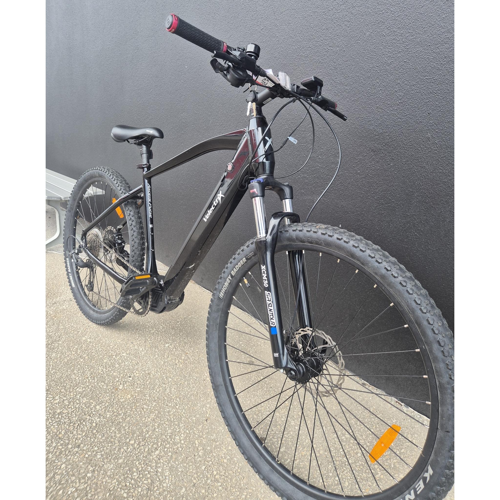 EX-DEMO VelectriX Ascent Pulse 29'' Electric Hardtail Mountain Bike Jet Black (Medium)