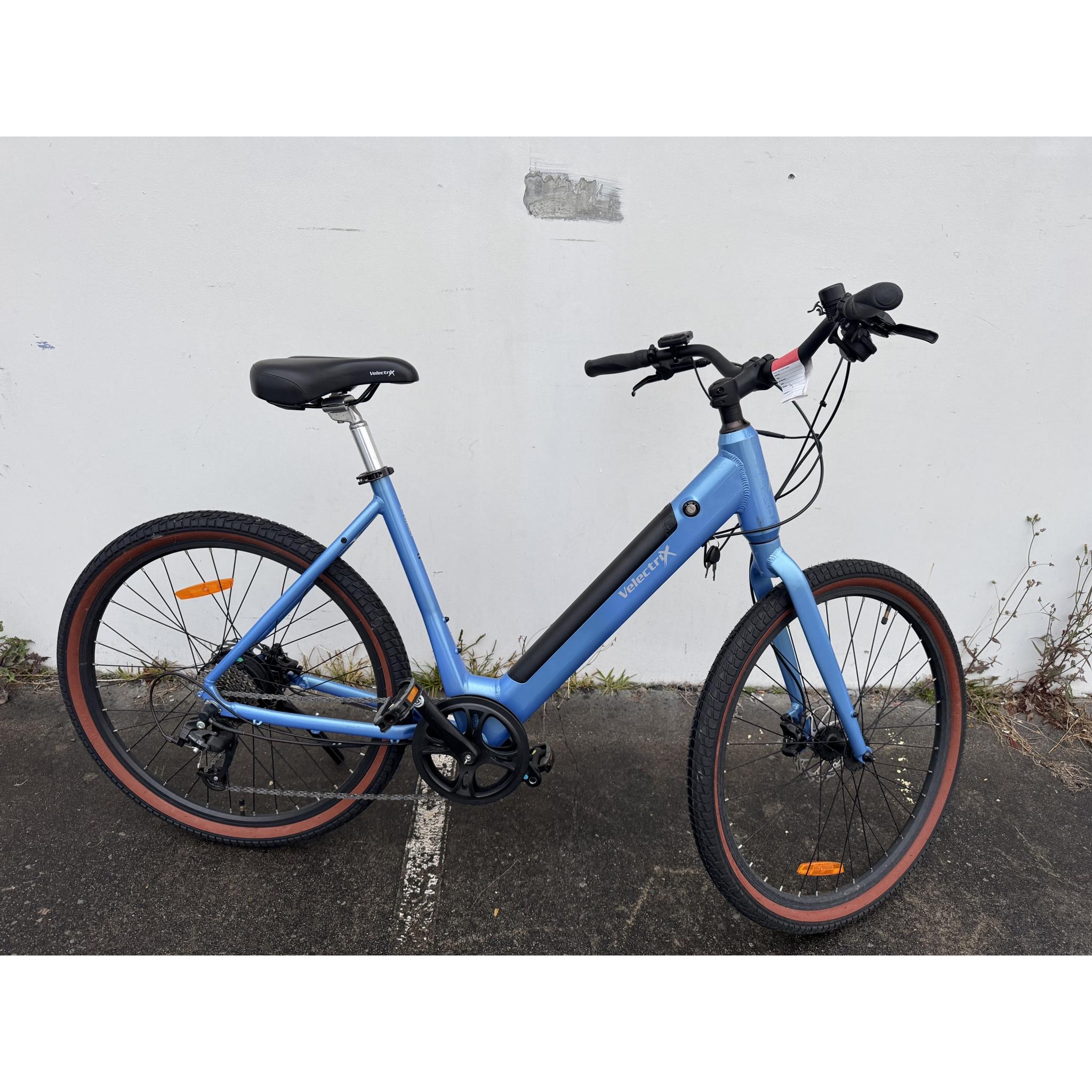 EX-DEMO VelectriX Cruiser Step Through Blue (Small)