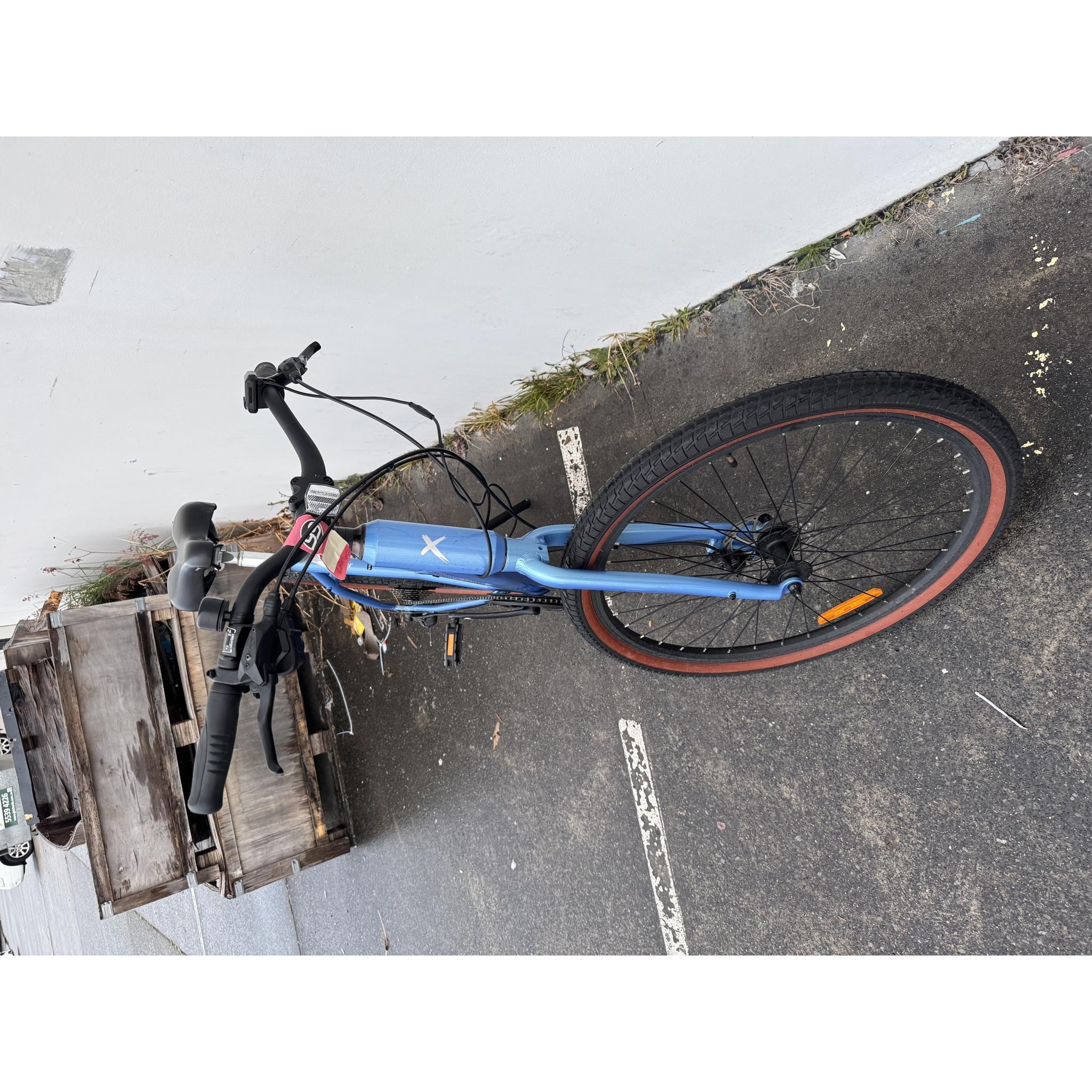EX-DEMO VelectriX Cruiser Step Through Blue (Small)
