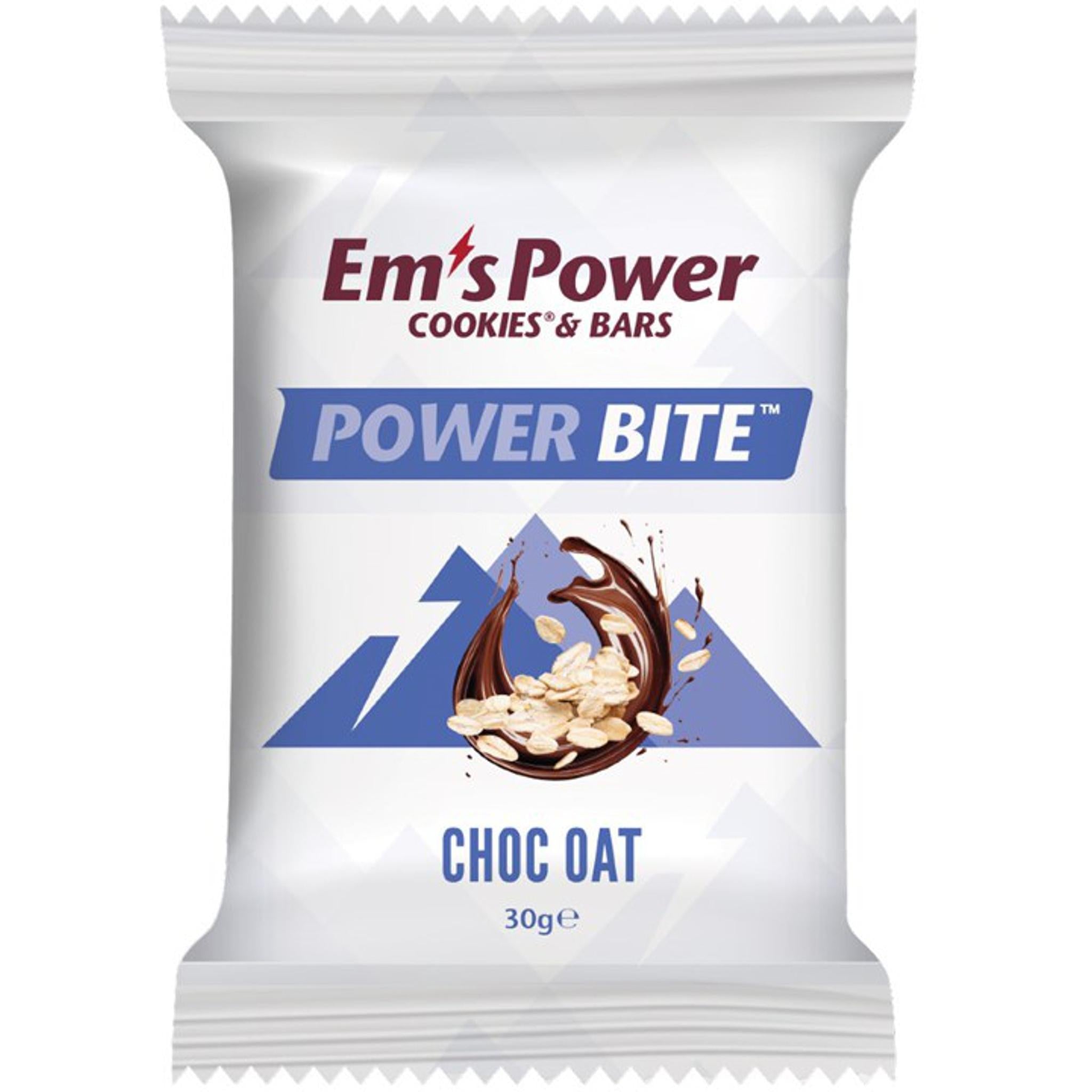Em's Power Bites Oat Chocolate Cookies 8 Pack 240g