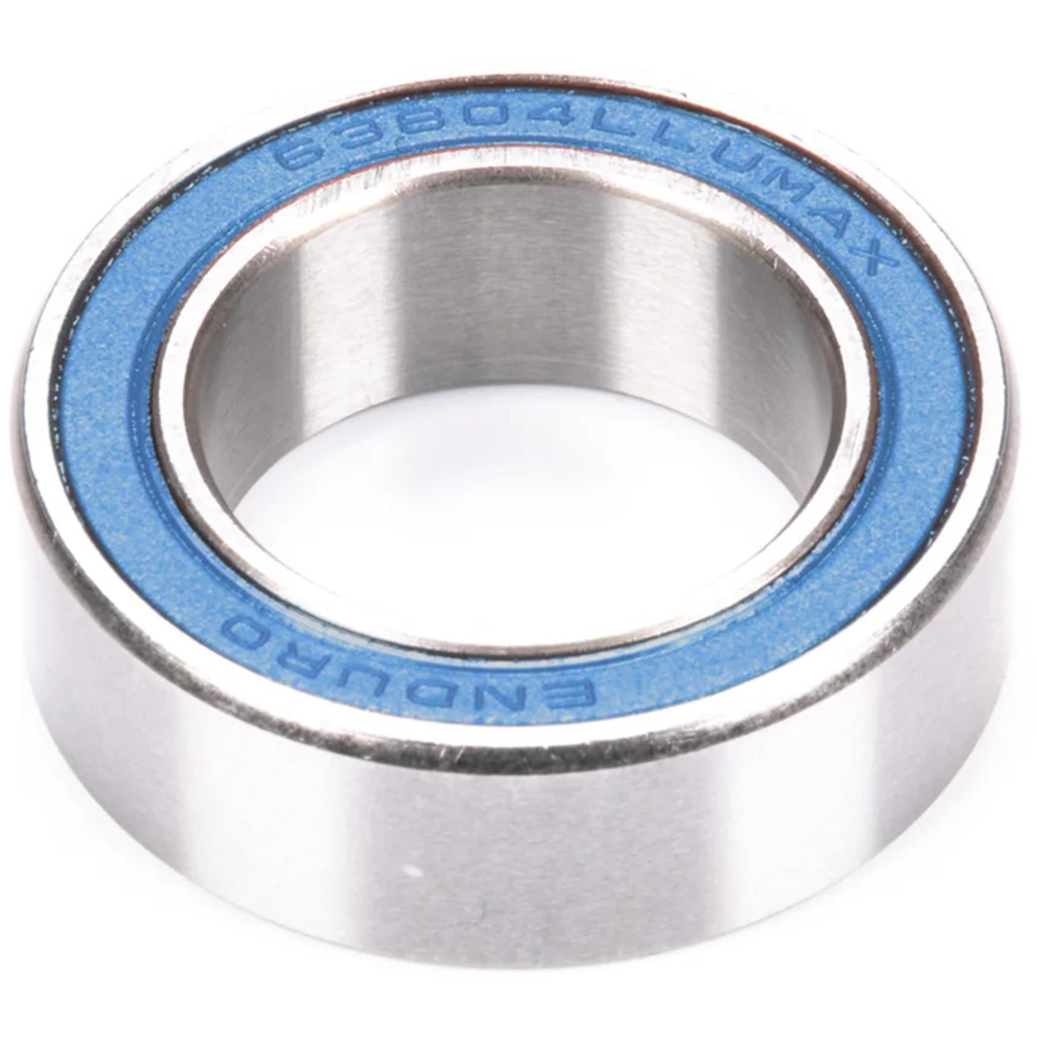 Enduro 63805-2RS ABEC-3 Radial Hub Bearing 25 x 37 x 10mm Silver