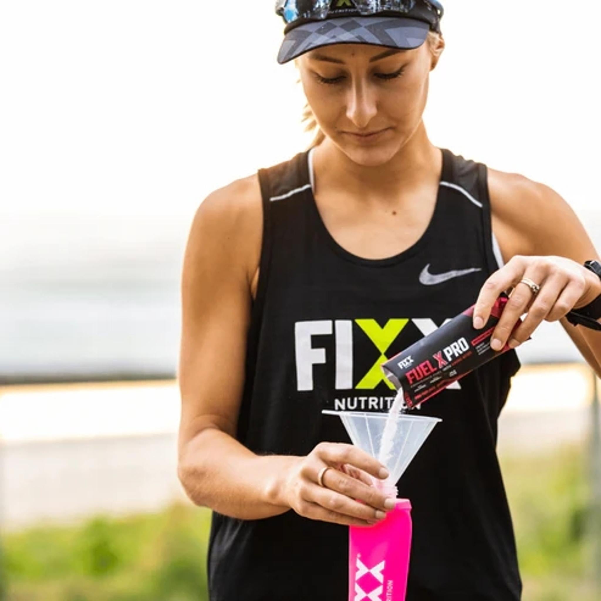 FIXX Fuel X PRO Endurance Sports Drink Mix 55g Sachet Wild Raspberry