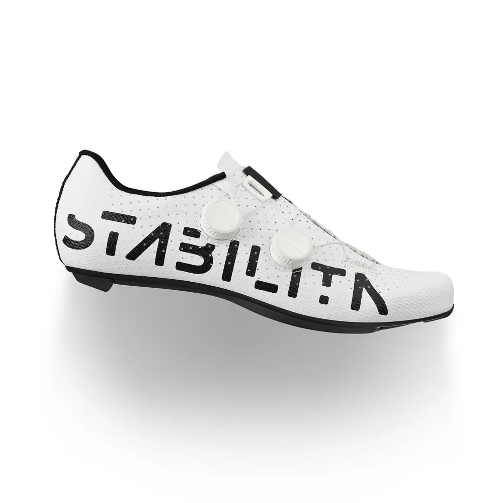 Fizik Vento Stabilita Carbon Road Shoes Black Logo/White
