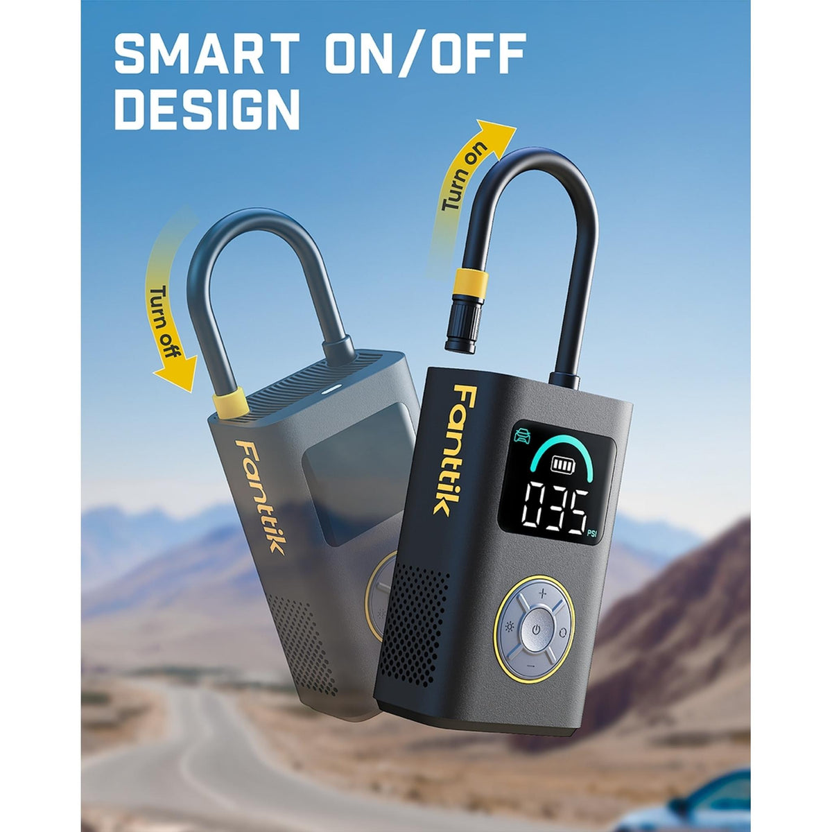 Fanttik X10 Pro Portable Electric Tyre Inflator