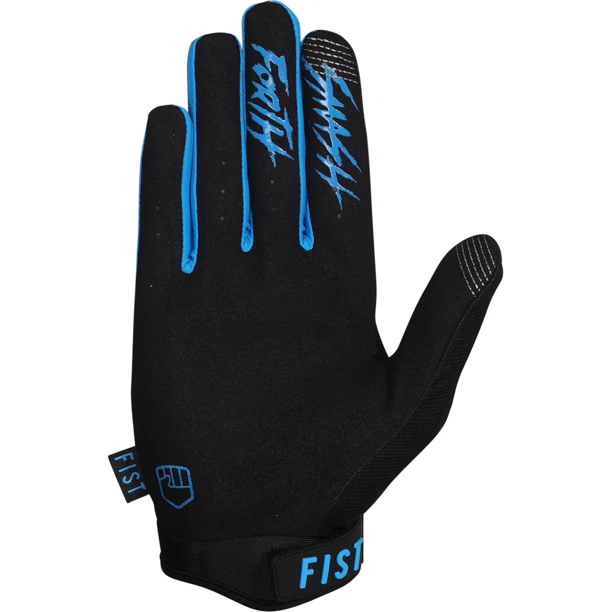 Fist CH24 Stocker MTB Gloves Fluoro Blue