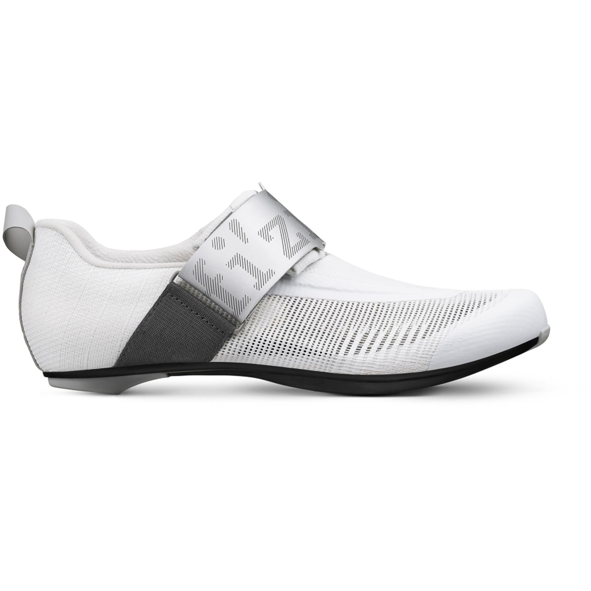Fizik Transiro Hydra Aeroweave Carbon Triathlon Shoes White/Silver