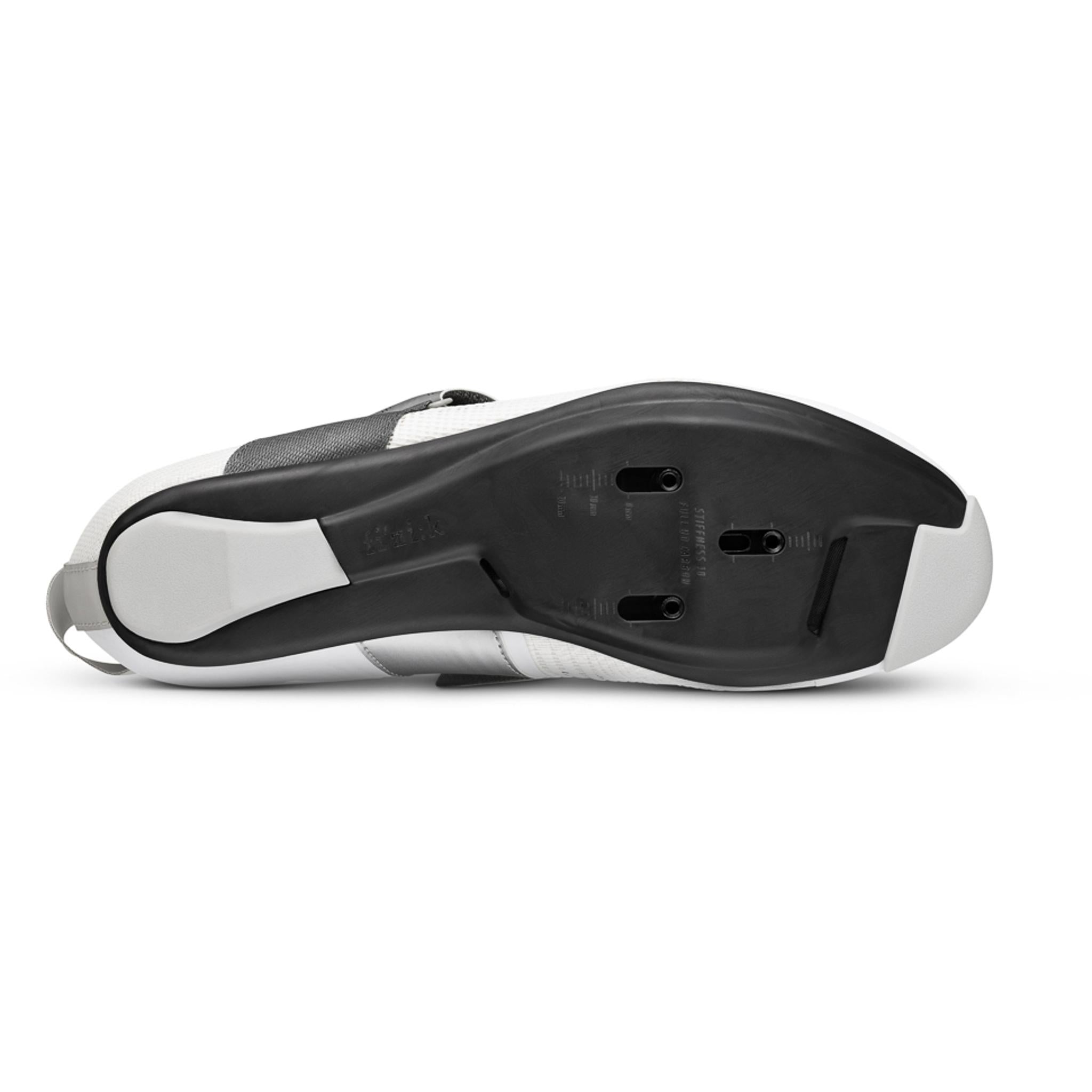 Fizik Transiro Hydra Aeroweave Carbon Triathlon Shoes White/Silver