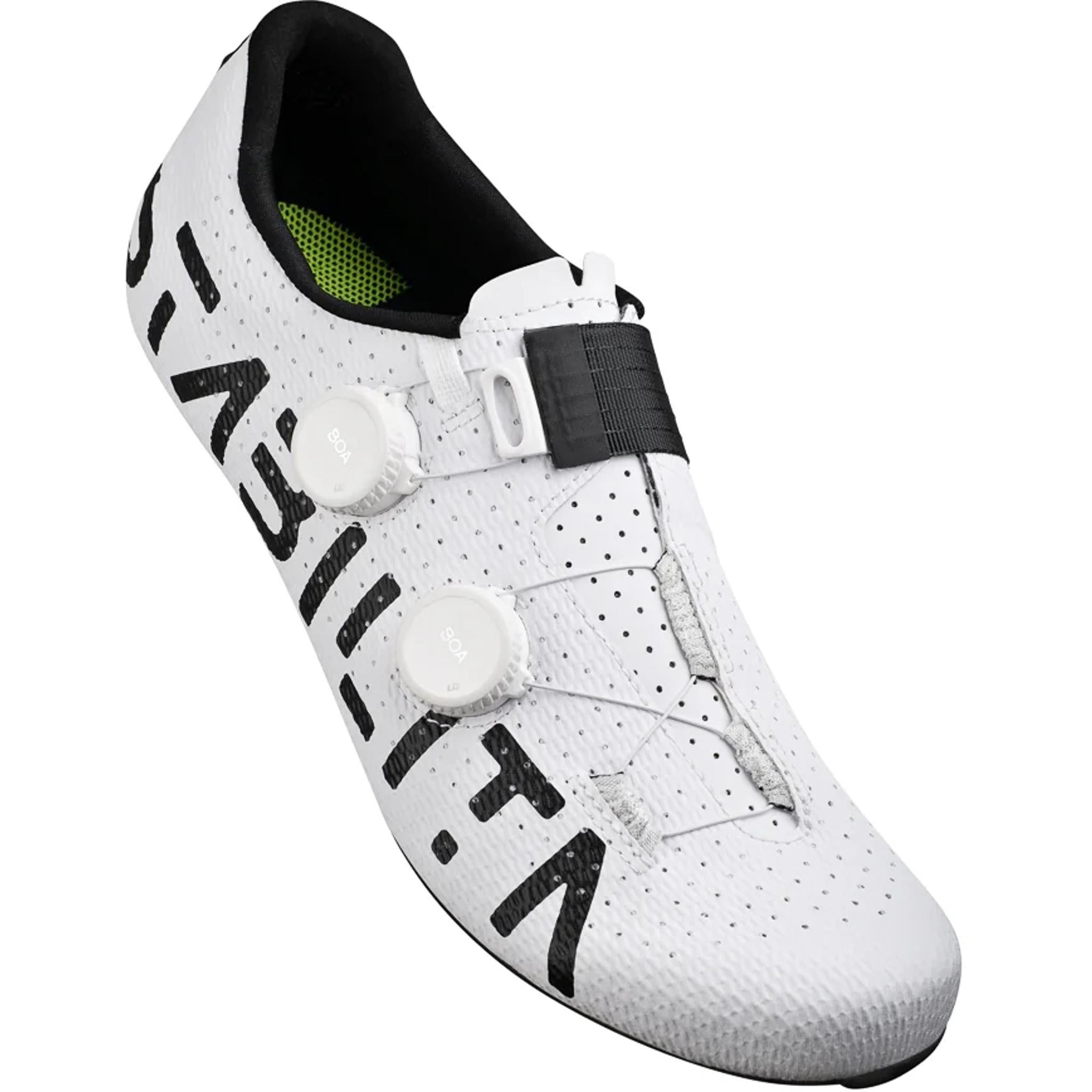 Fizik Vento Stabilita Carbon Road Shoes Black Logo/White