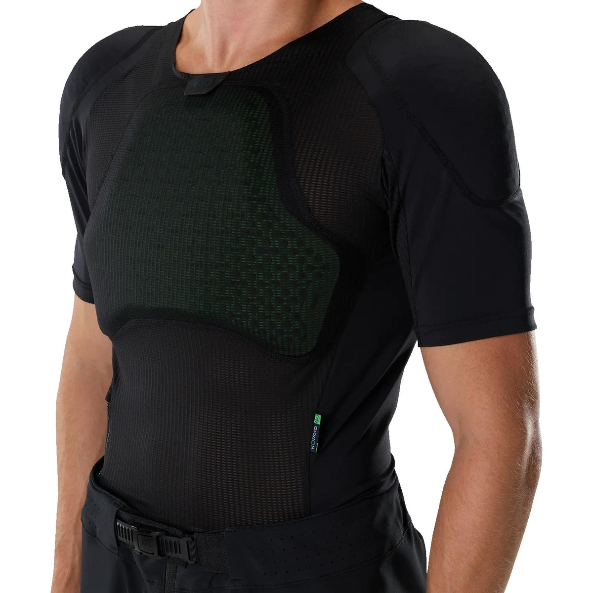 Fox Baseframe Pro Short Sleeve Chest Armour Black