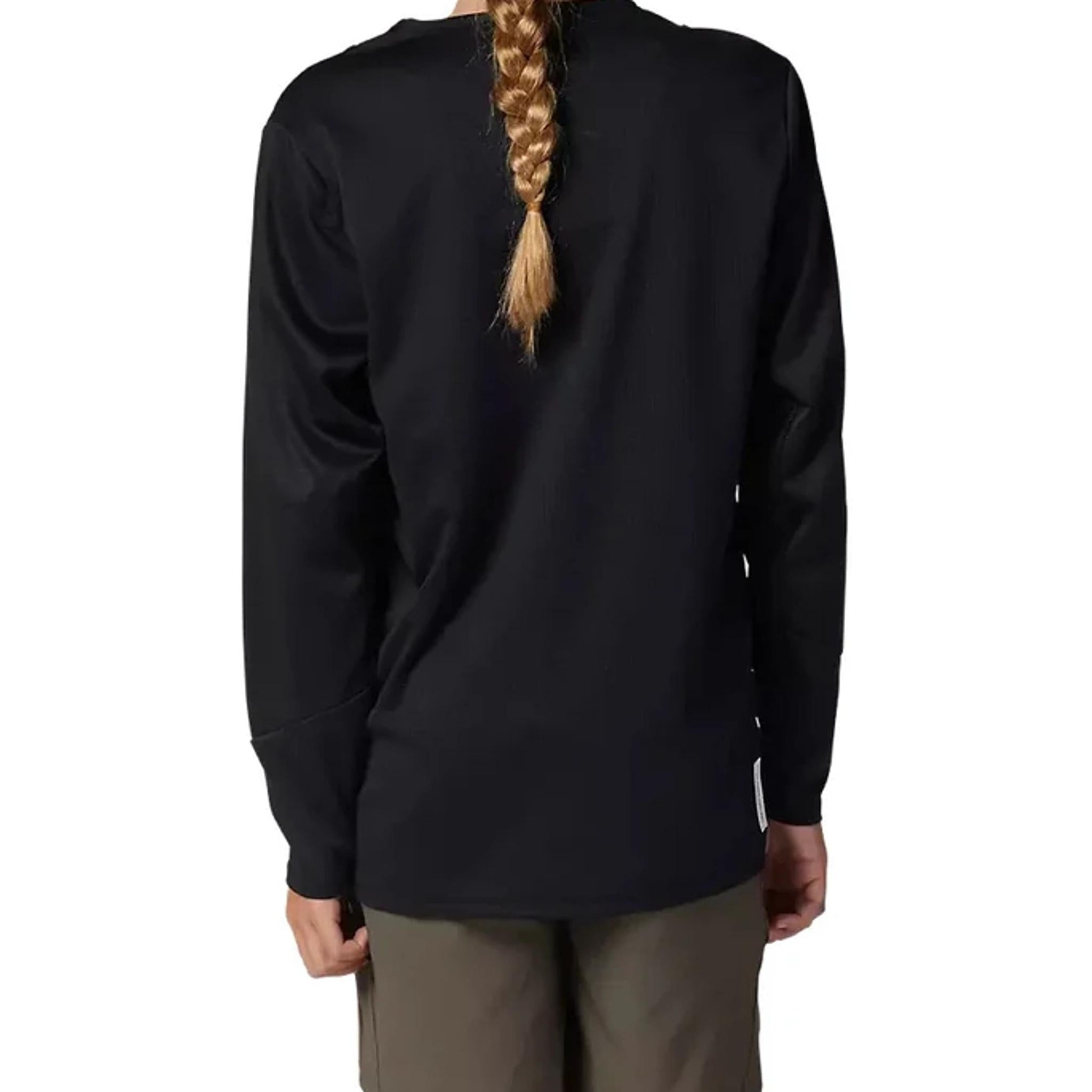 Fox Defend Youth Long Sleeve Jersey Black