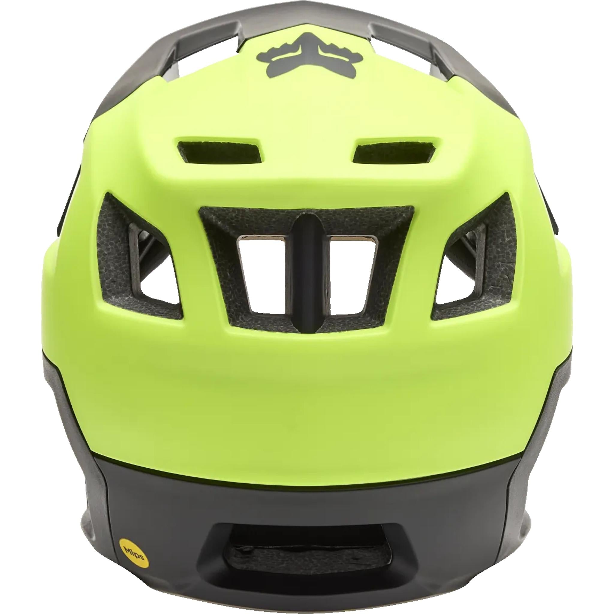 Fox Dropframe MIPS MTB Helmet Fluorescent Yellow