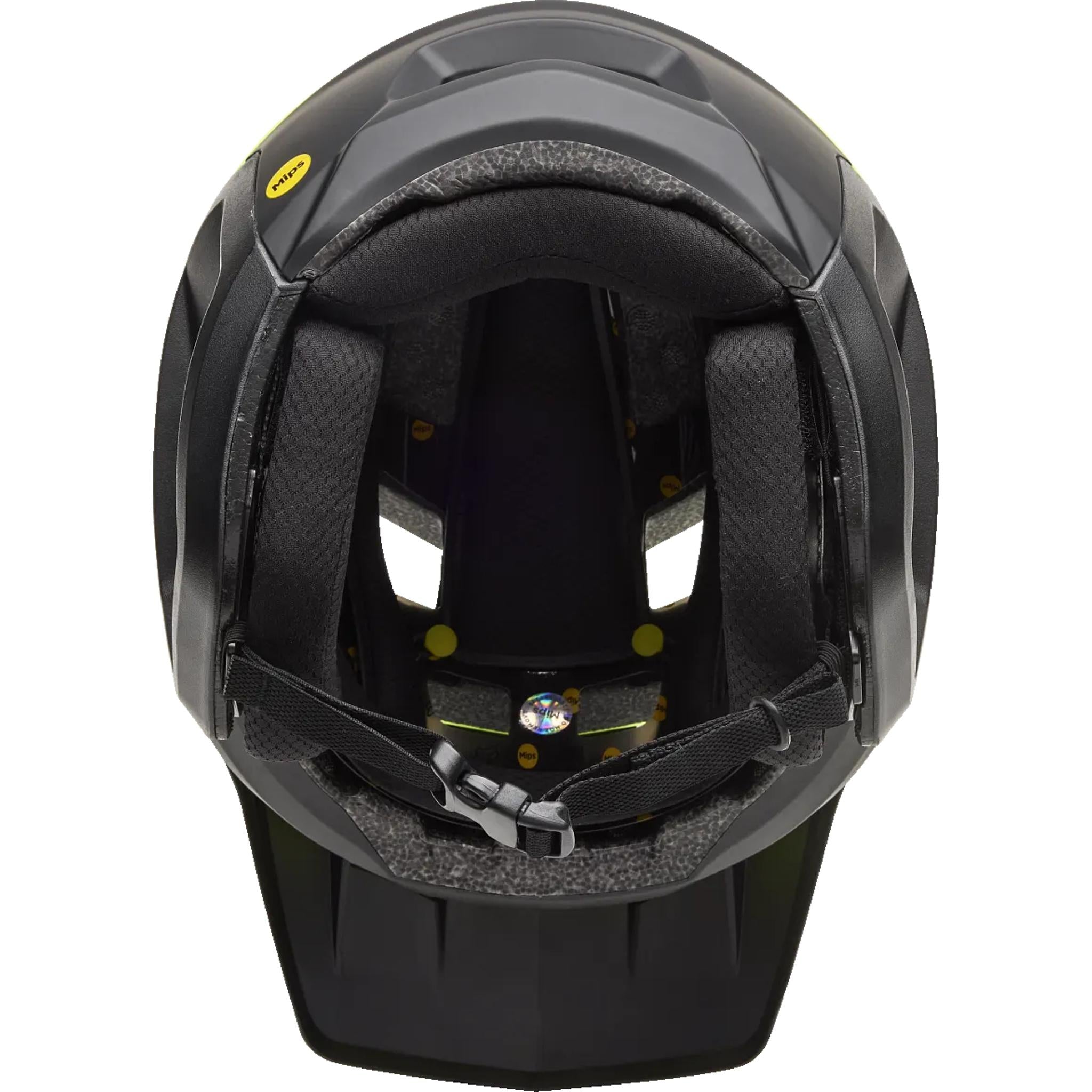 Fox Dropframe MIPS MTB Helmet Fluorescent Yellow