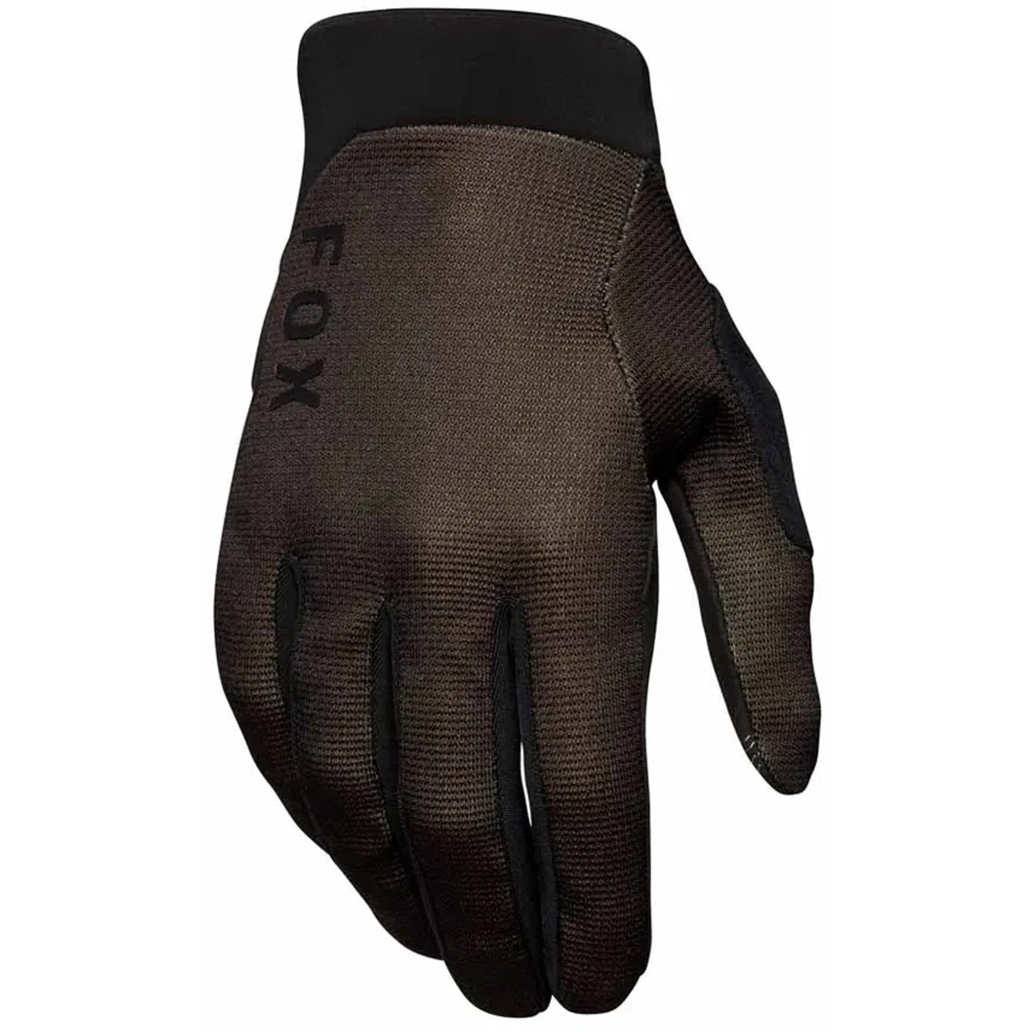 Fox Ranger Full Finger Gel MTB Gloves Cocoa