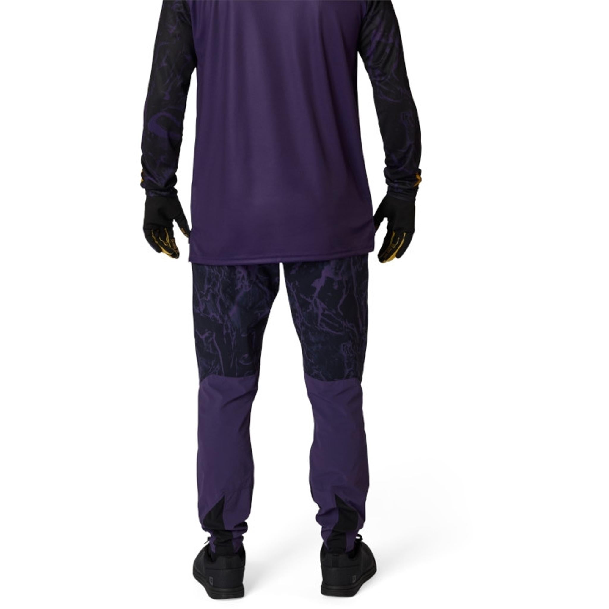 Fox Ranger Long Sleeve MTB Jersey Plum