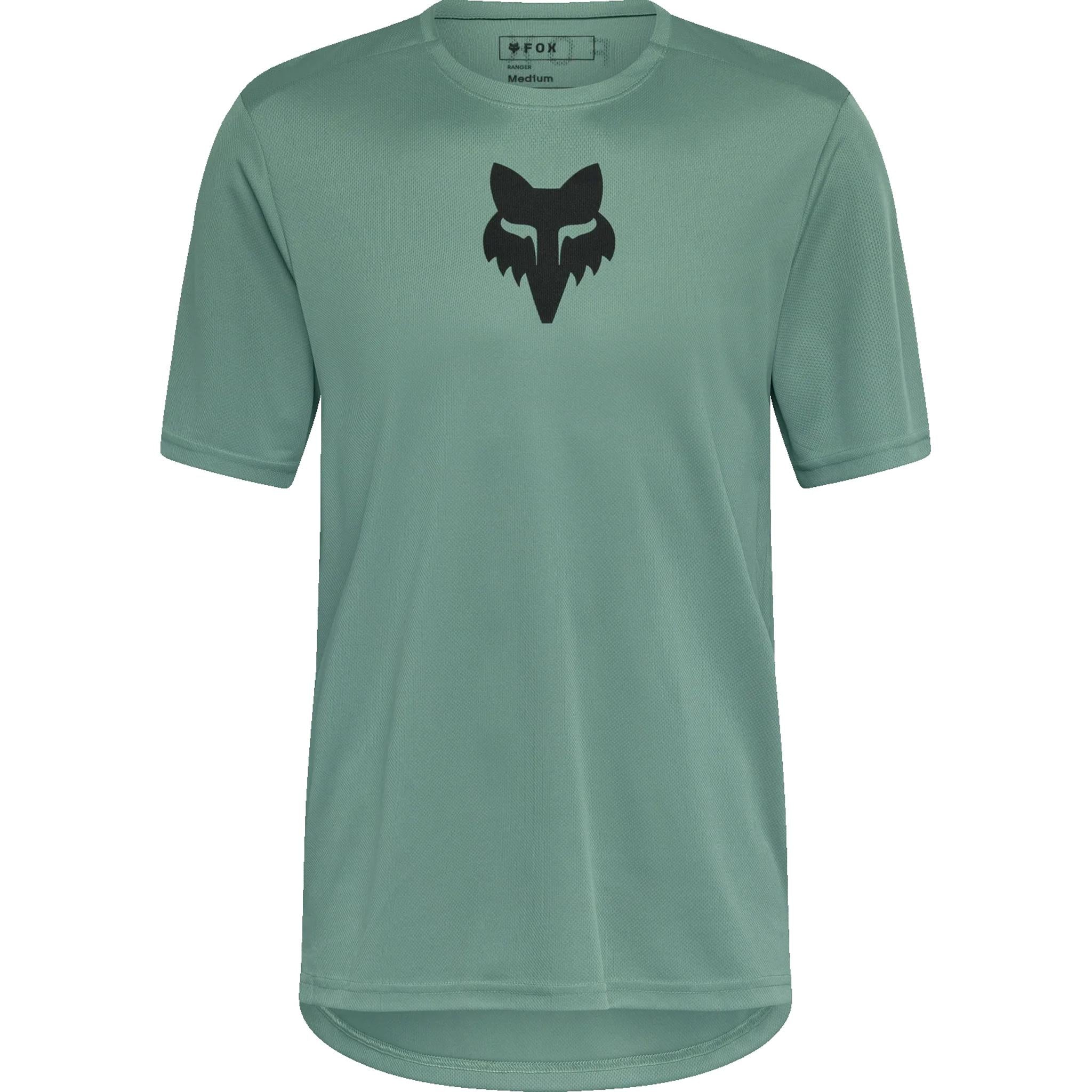 Fox Ranger Short Sleeve Mens MTB Jersey Pine