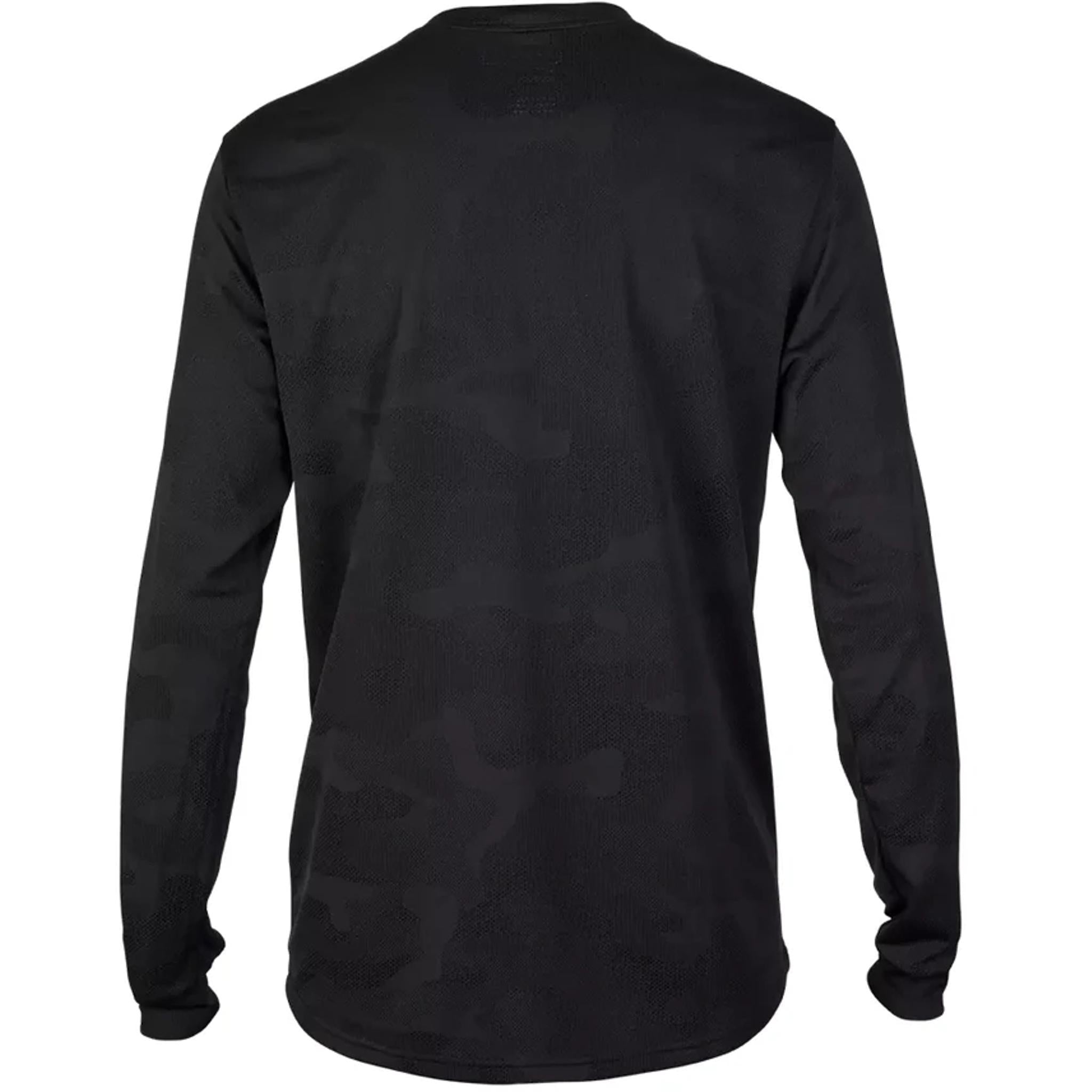 Fox Ranger Tru-Dri Long Sleeve Mens MTB Jersey Black