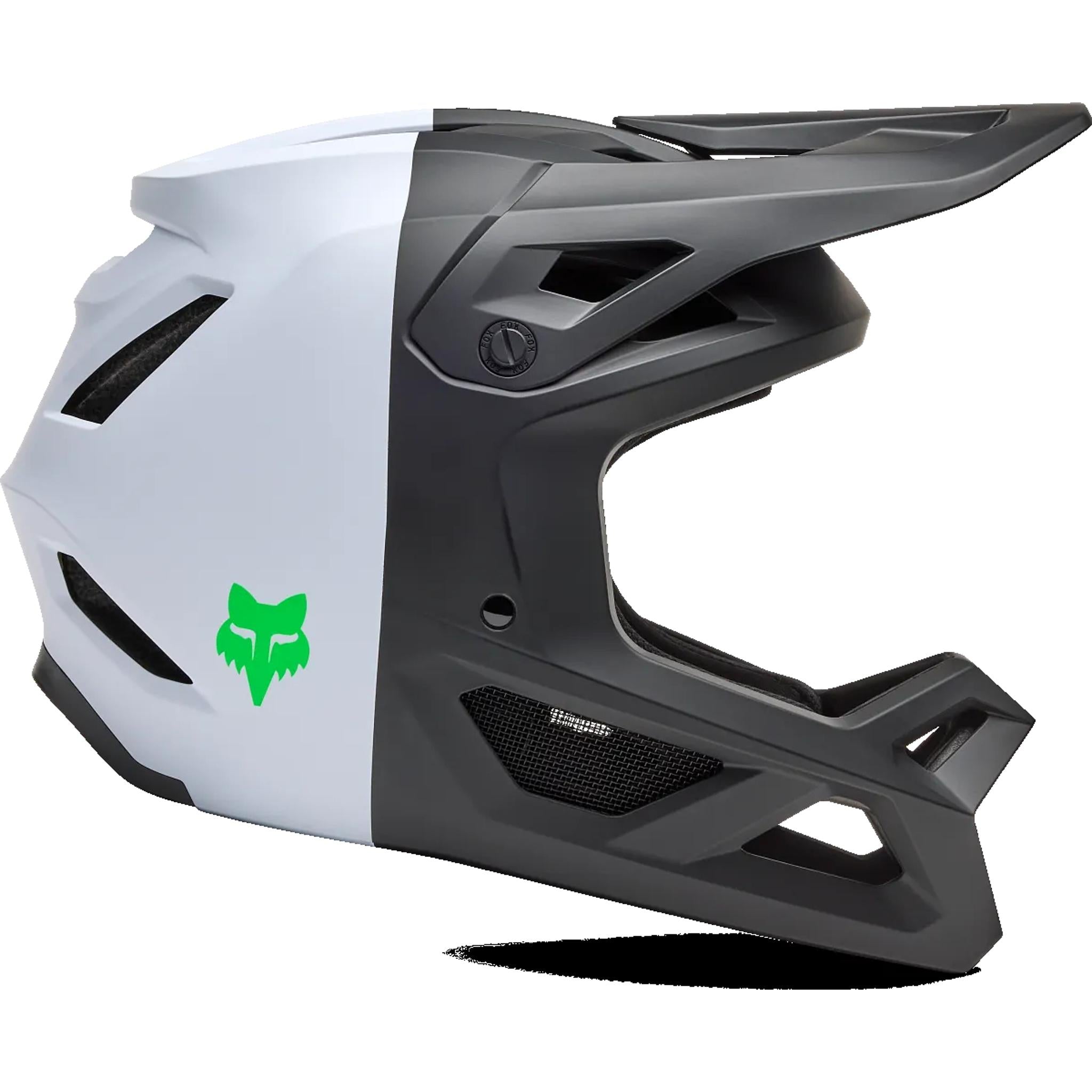 Fox Youth Rampage 5050 MIPS Full Face MTB Helmet Black/White