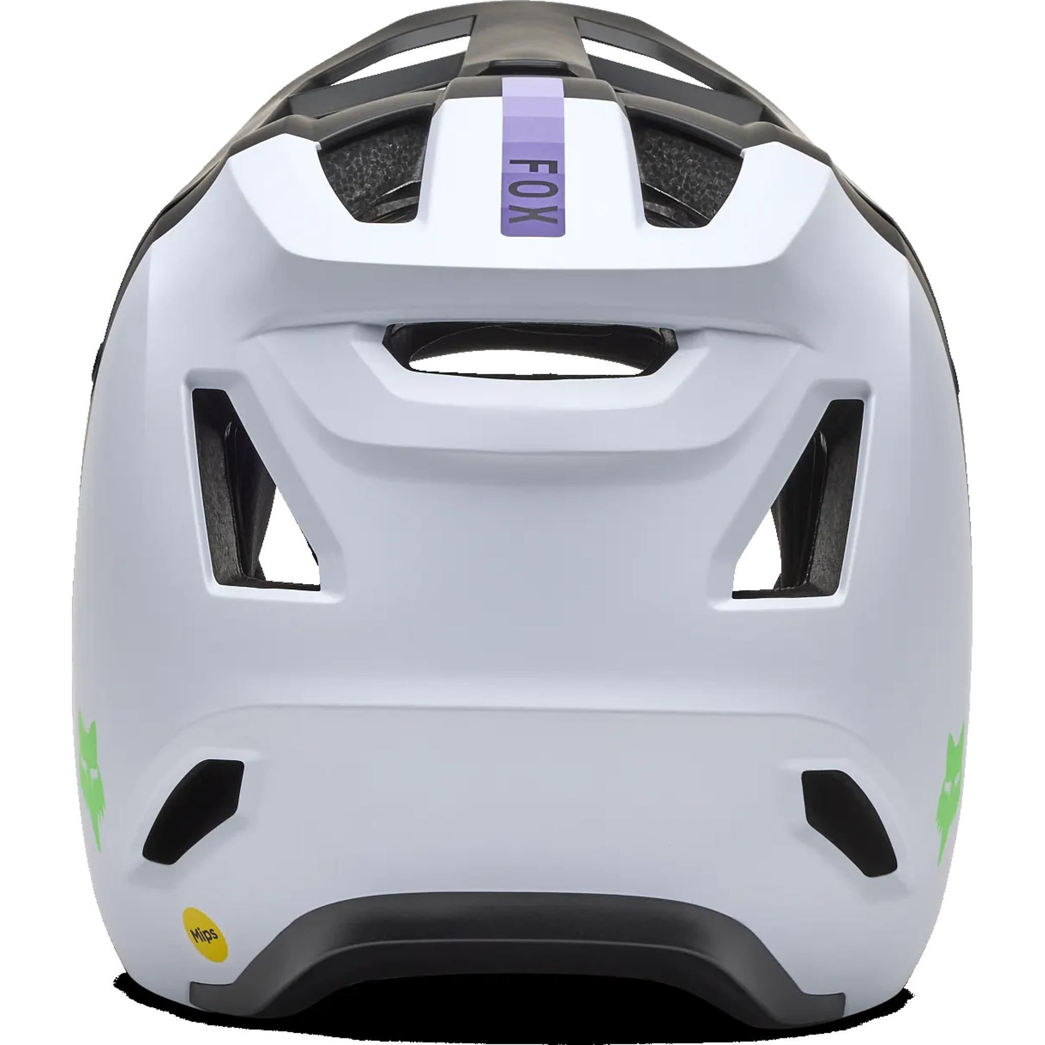 Fox Youth Rampage 5050 MIPS Full Face MTB Helmet Black/White