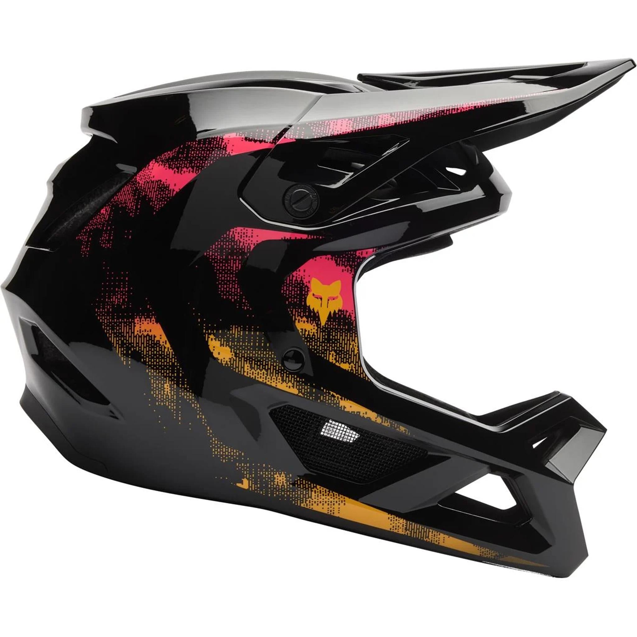 Fox Youth Rampage Kairos MIPS Full Face MTB Helmet Tangerine