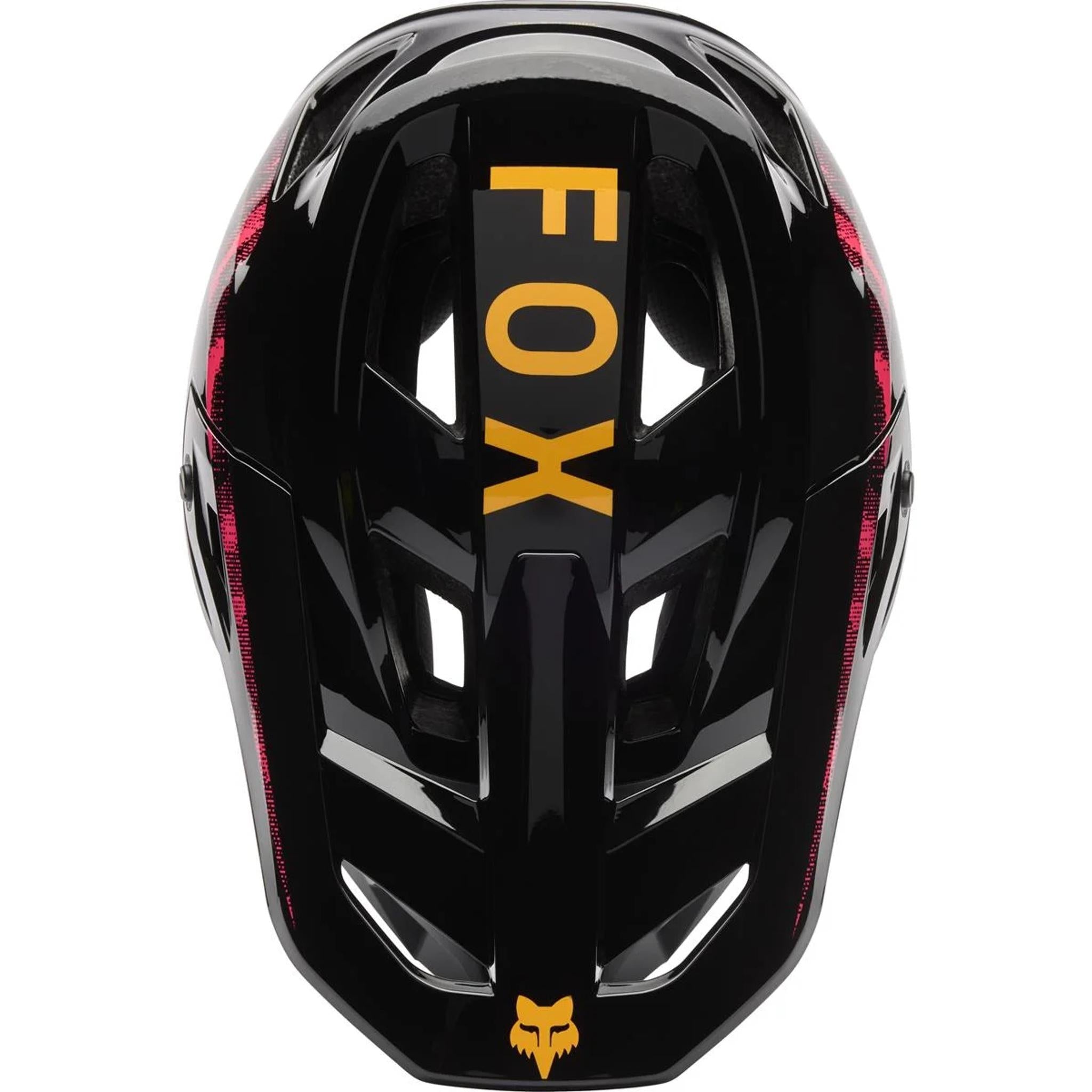 Fox Youth Rampage Kairos MIPS Full Face MTB Helmet Tangerine