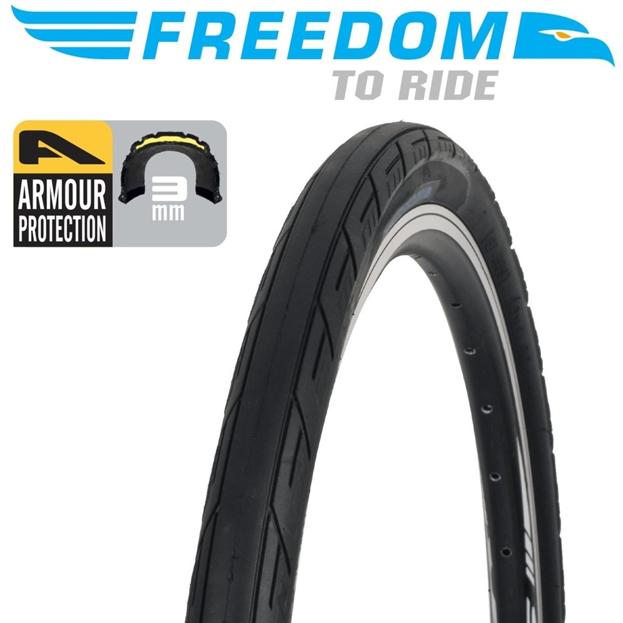 Freedom Roadrunner Thornproof Wire Bead Road Tyre 700 x 28c