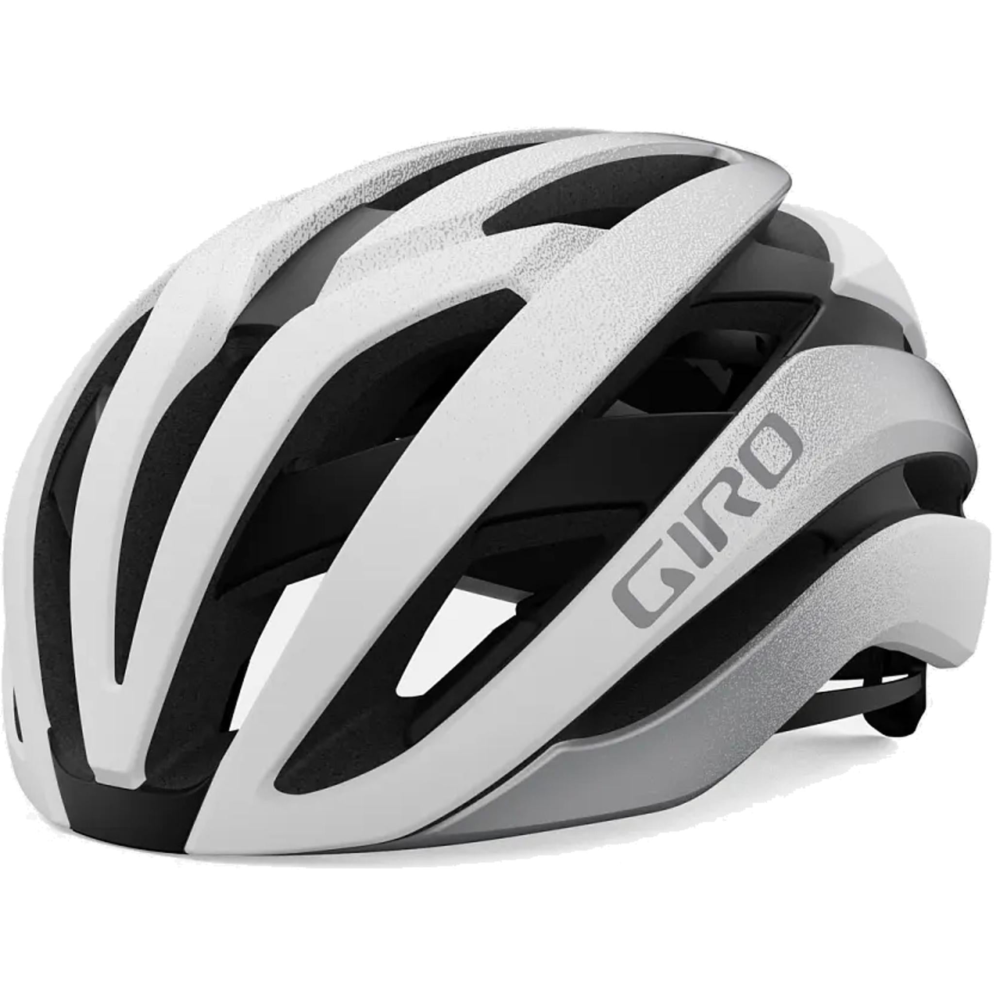 Giro Cielo MIPS Road Helmet White/Silver Fade 2025