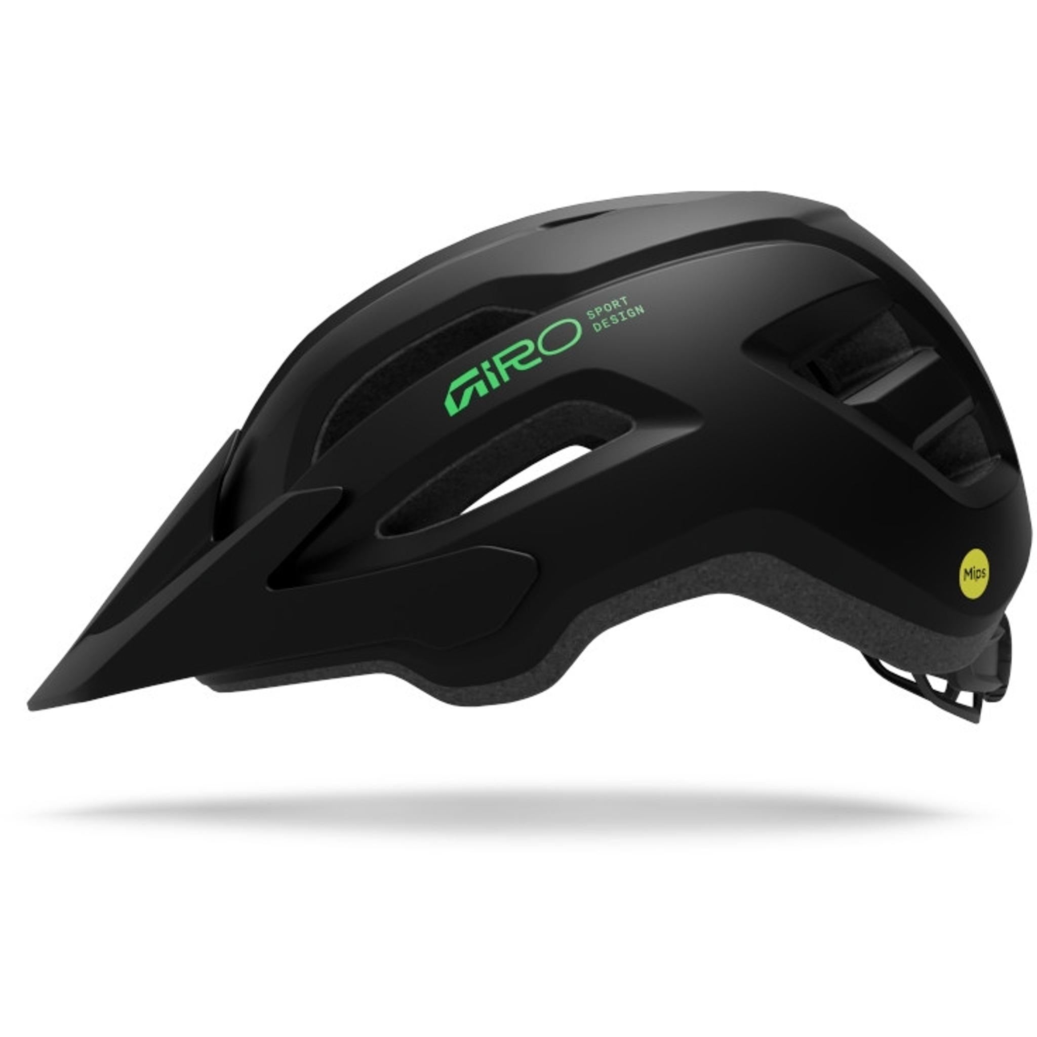Giro Fixture II Youth MIPS MTB Helmet UNI Matte Black 2025