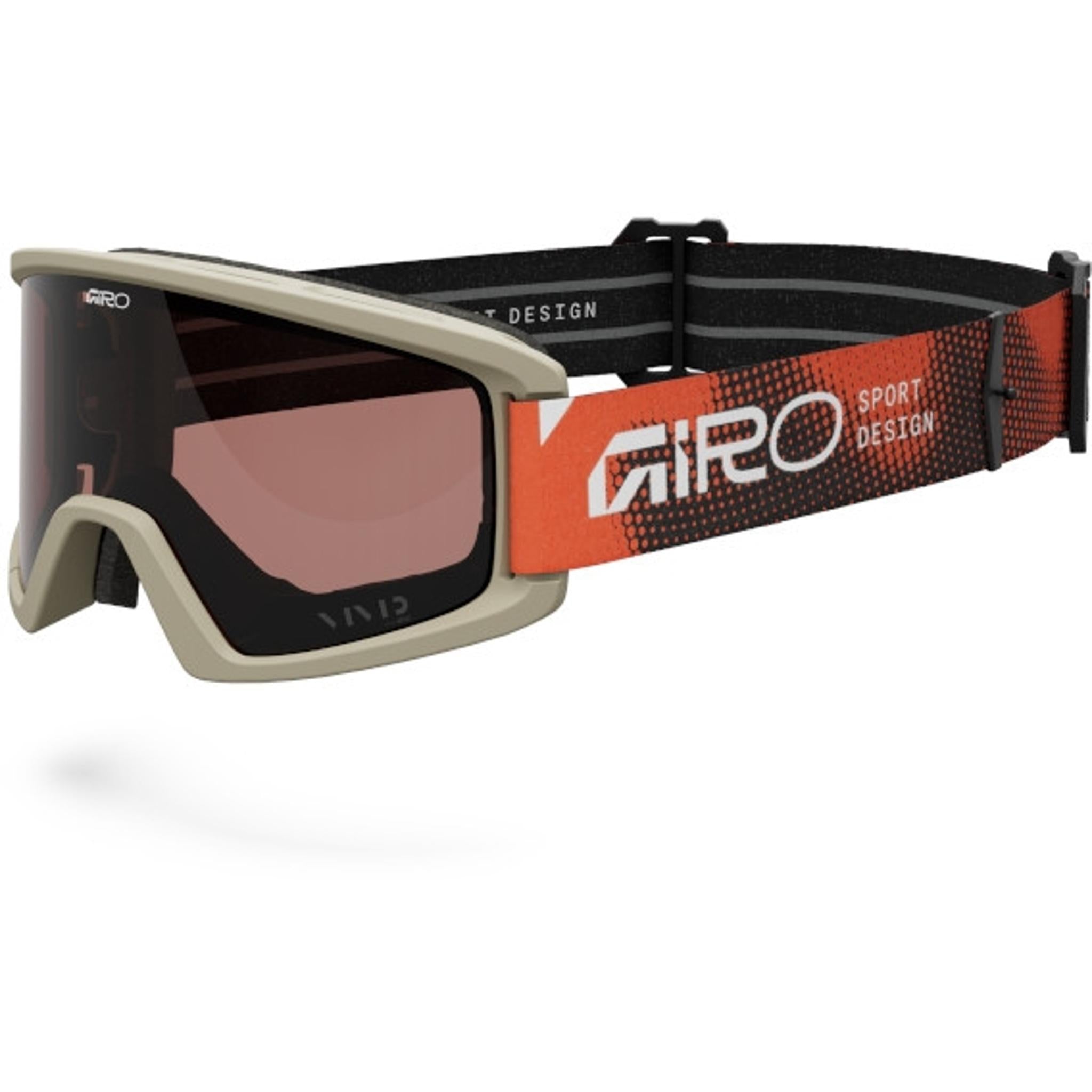 Giro Tazz MTB Goggles with VIVID Lens - Orange