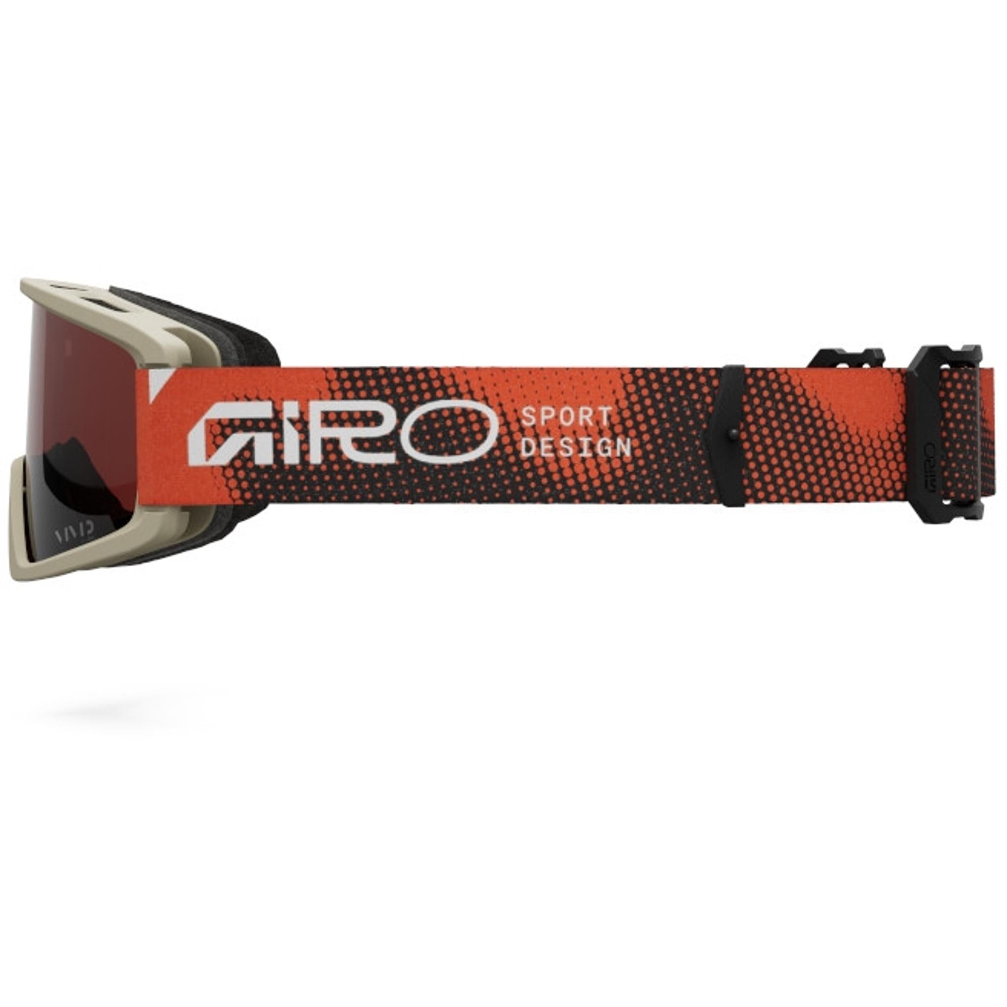 Giro Tazz MTB Goggles with VIVID Lens - Orange