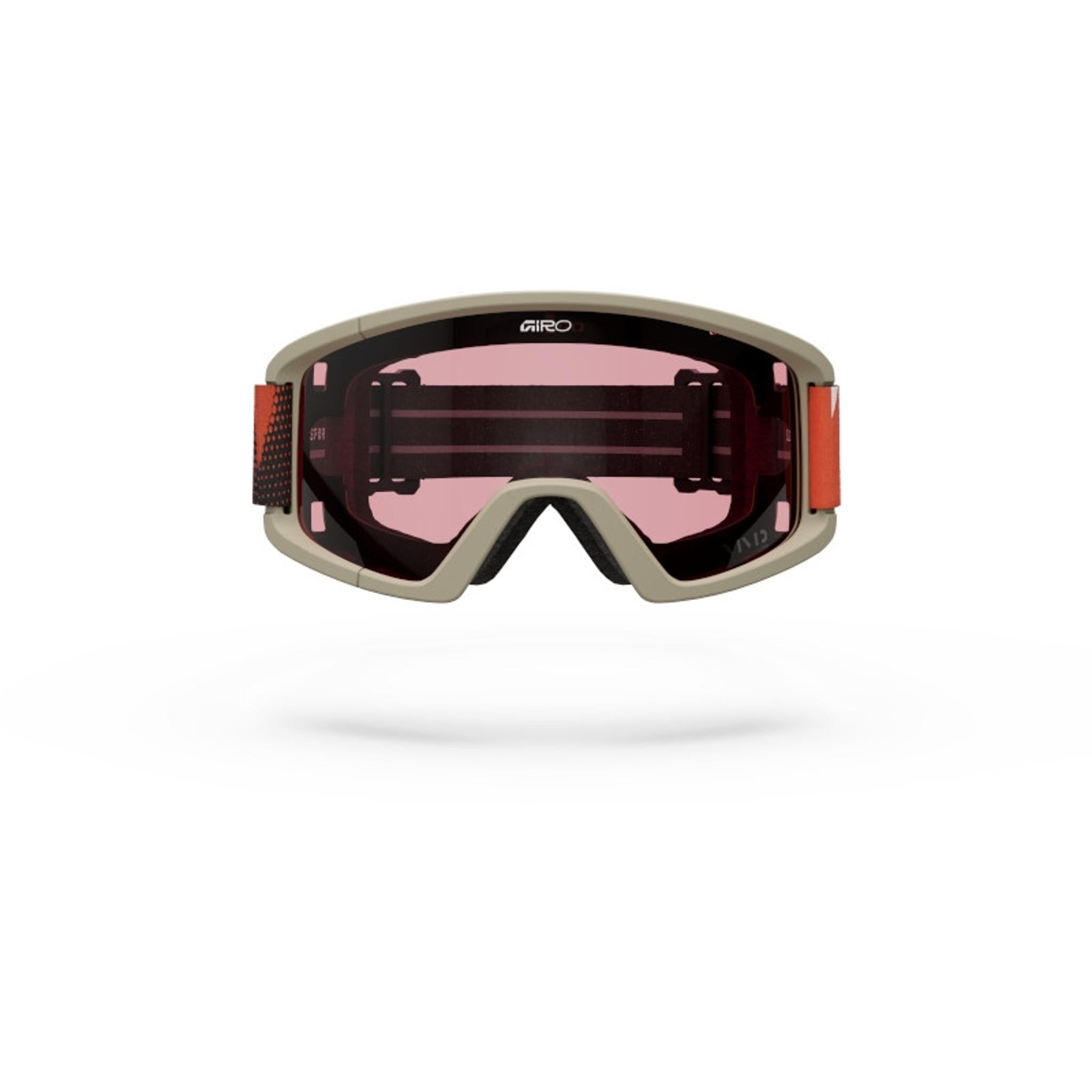 Giro Tazz MTB Goggles with VIVID Lens - Orange