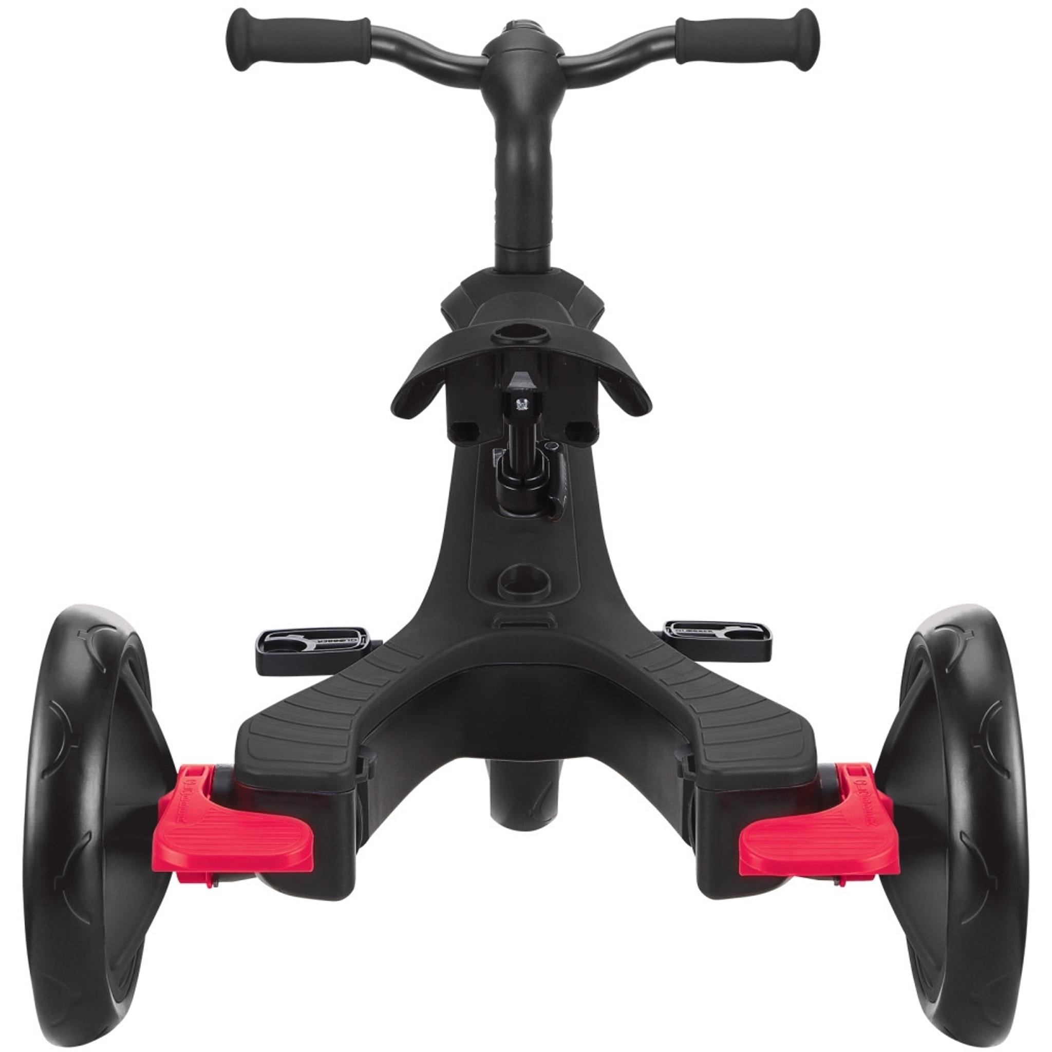 Globber Explorer 4in1 Kids Trike w/ Folding Canopy Black