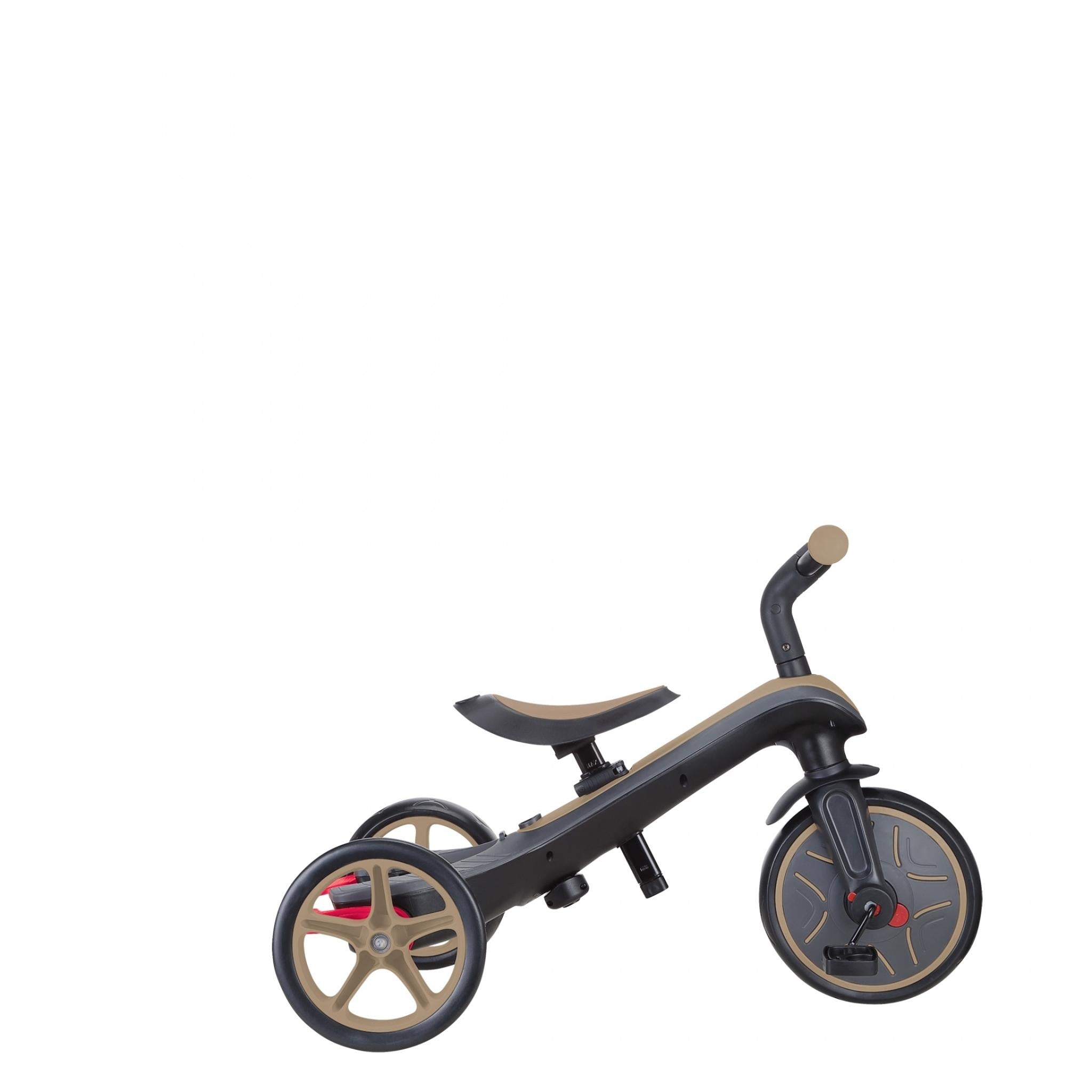 Globber Explorer 4in1 Kids Trike w/ Folding Canopy Sand