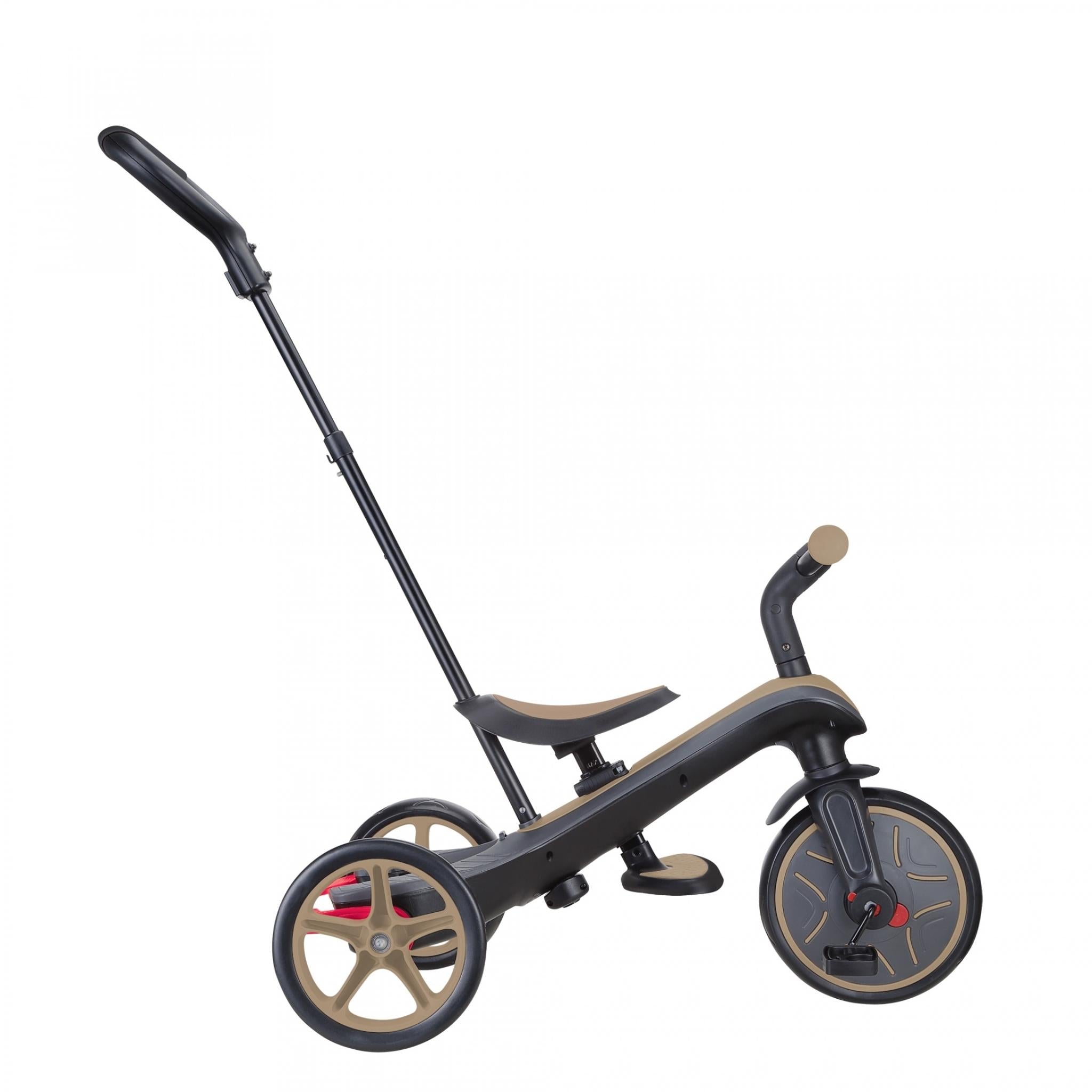 Globber Explorer 4in1 Kids Trike w/ Folding Canopy Sand