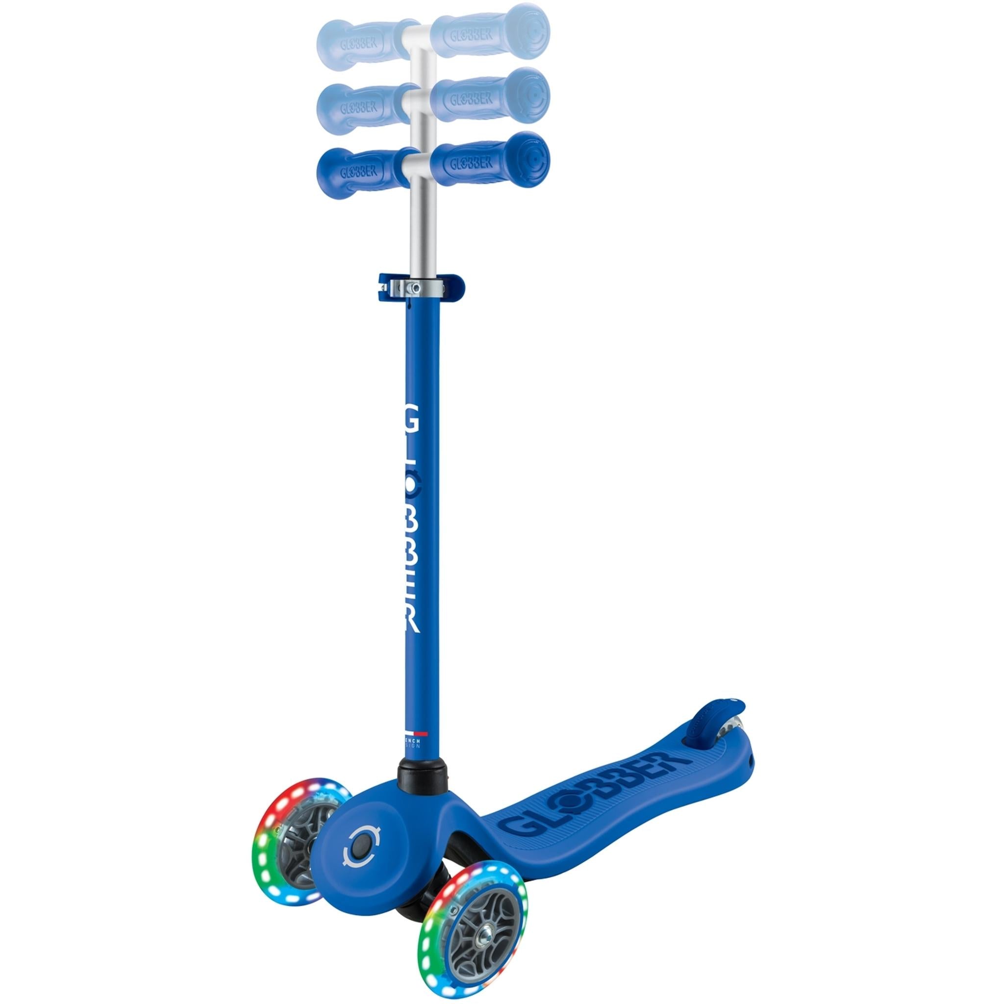Globber Go Up Sporty Lights V2 Kids Scooter Blue