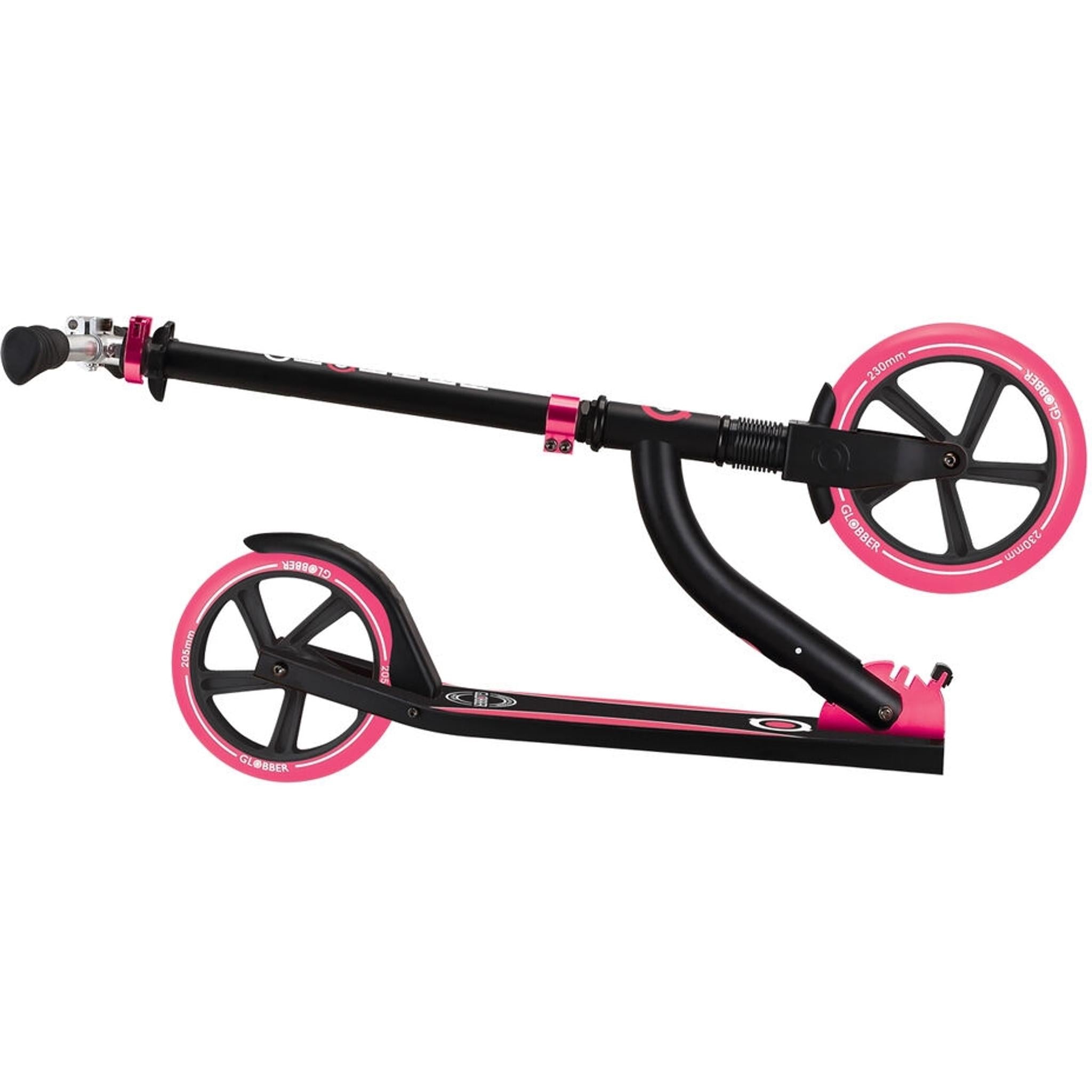 Globber NL 230-205 Duo Kick Scooter Black/Pink