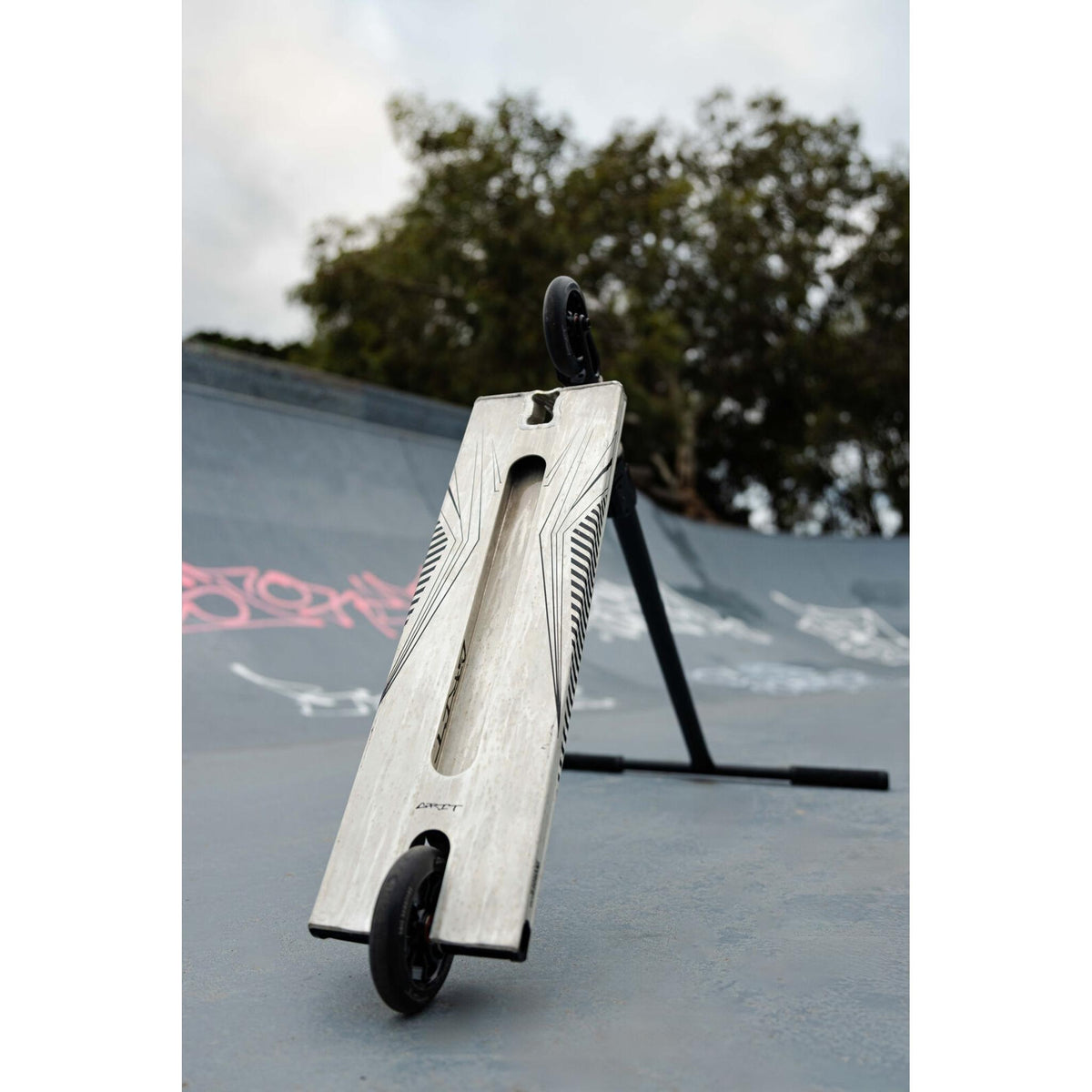 Grit Invader 6.5'' Stunt Scooter Raw Silver