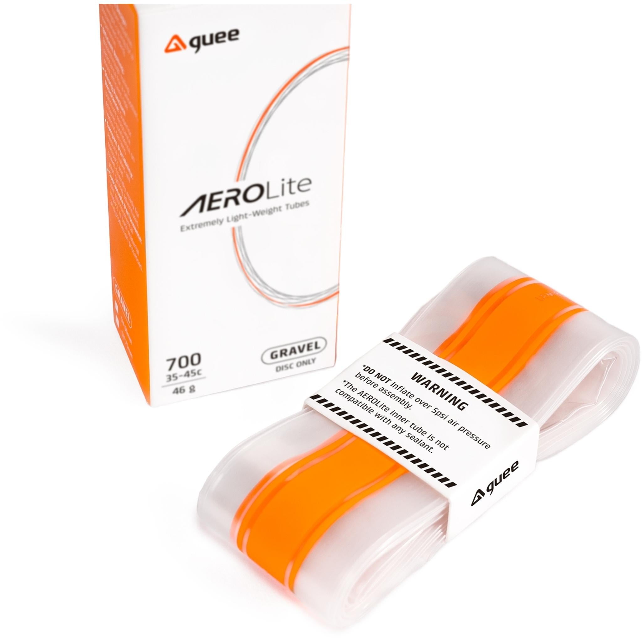 Guee AEROLite TPU Presta Valve Tube 700x35-45c 60mm