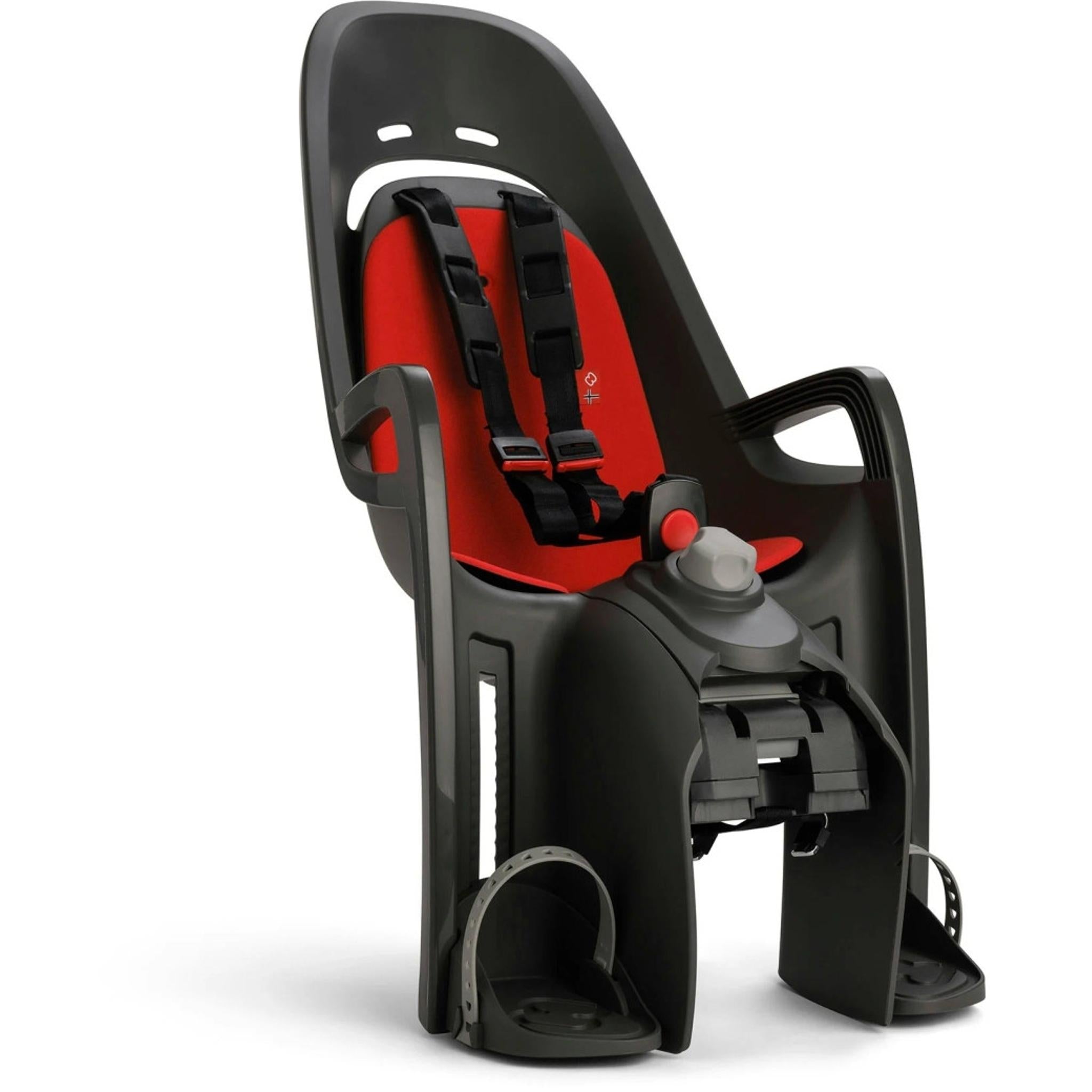 Hamax Zenith Relax Baby Seat with Carrier Adapter Grey/Red
