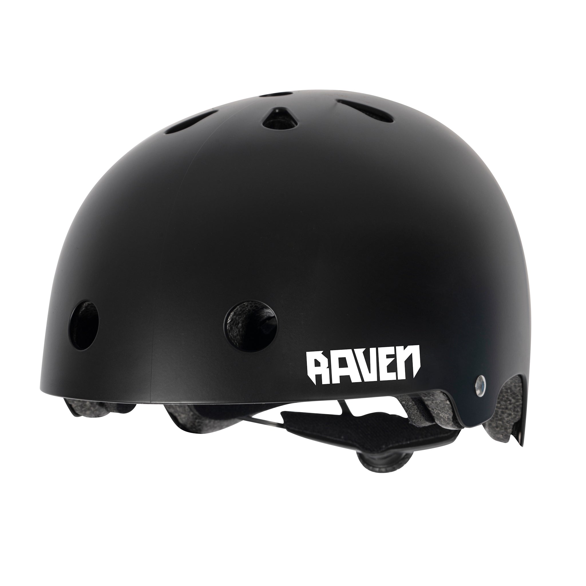 Raven BMX Helmet Satin Black