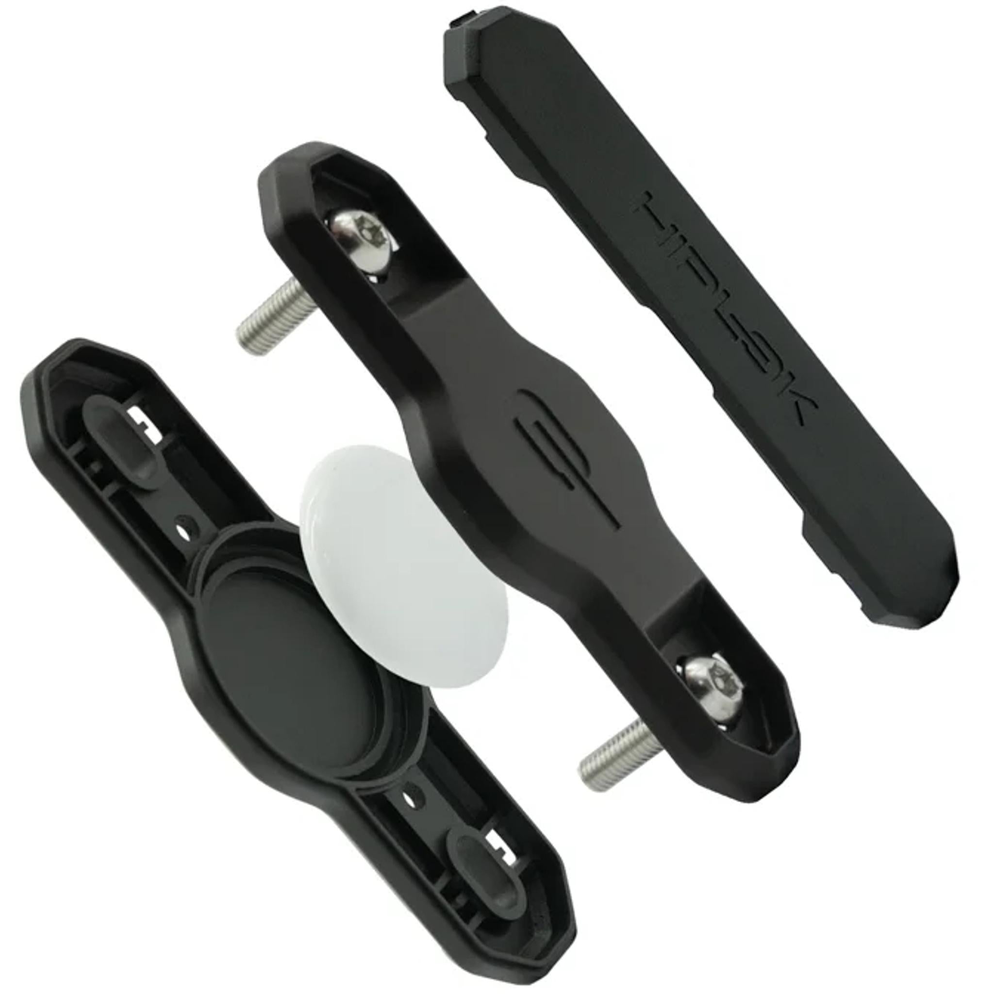Hiplok Track - Airtag Holder with Z-Lok Bracket Black