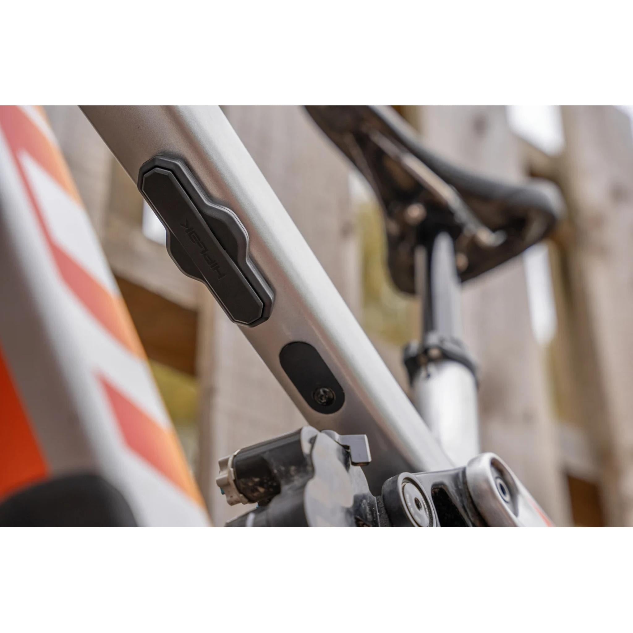 Hiplok Track - Airtag Holder with Z-Lok Bracket Black