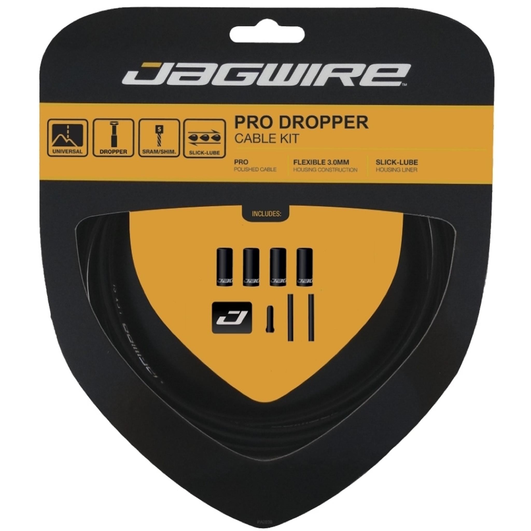 Jagwire Pro Dropper Kit LEX-SL Slick-Lube Polished Stainless