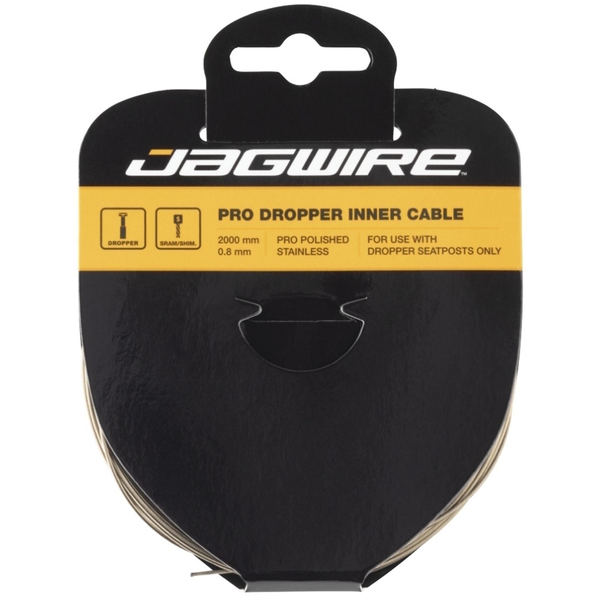 Jagwire Pro Dropper Post Inner Cable Polished Stainless 0.8mm