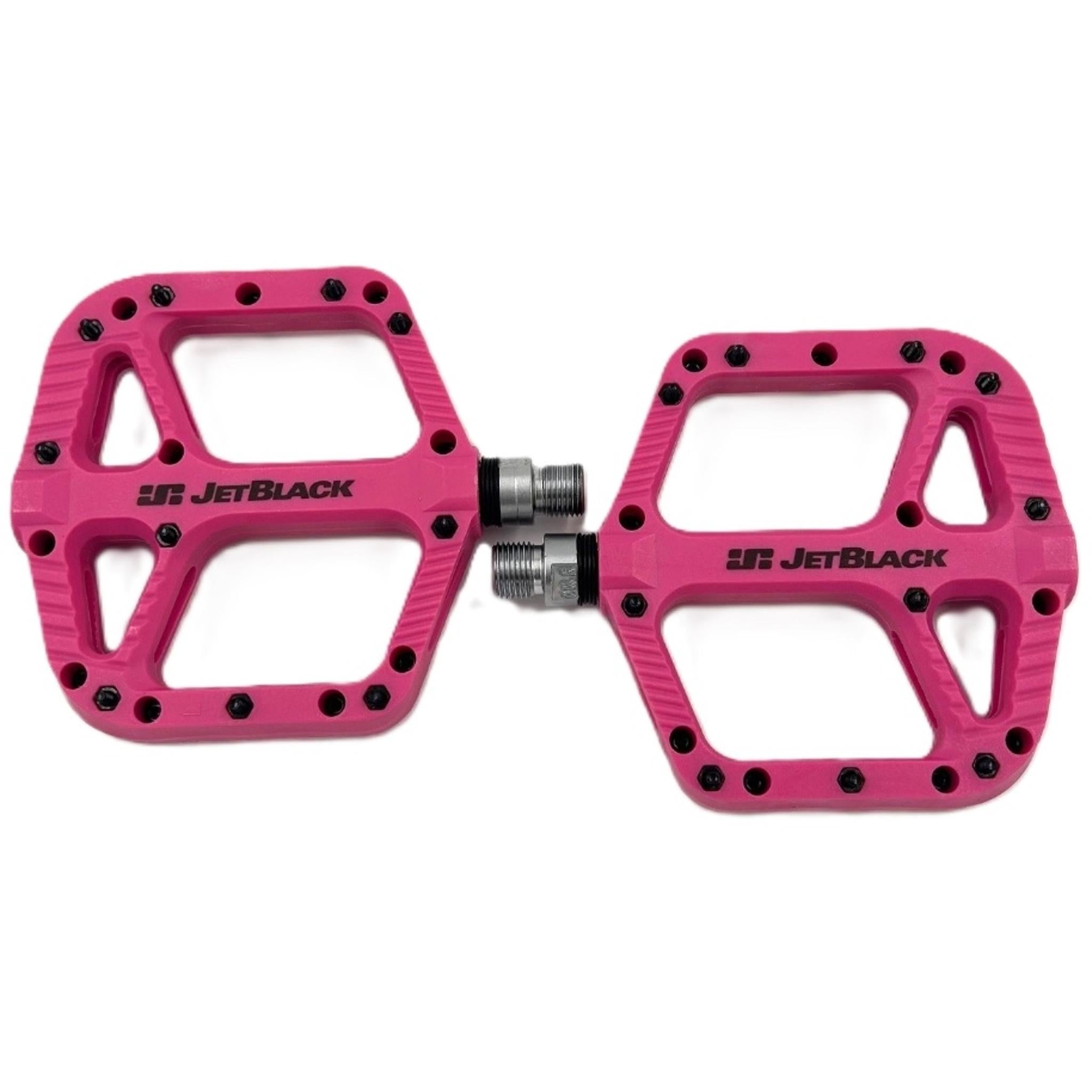 Jetblack ThermoComp Flat Pedals Pink