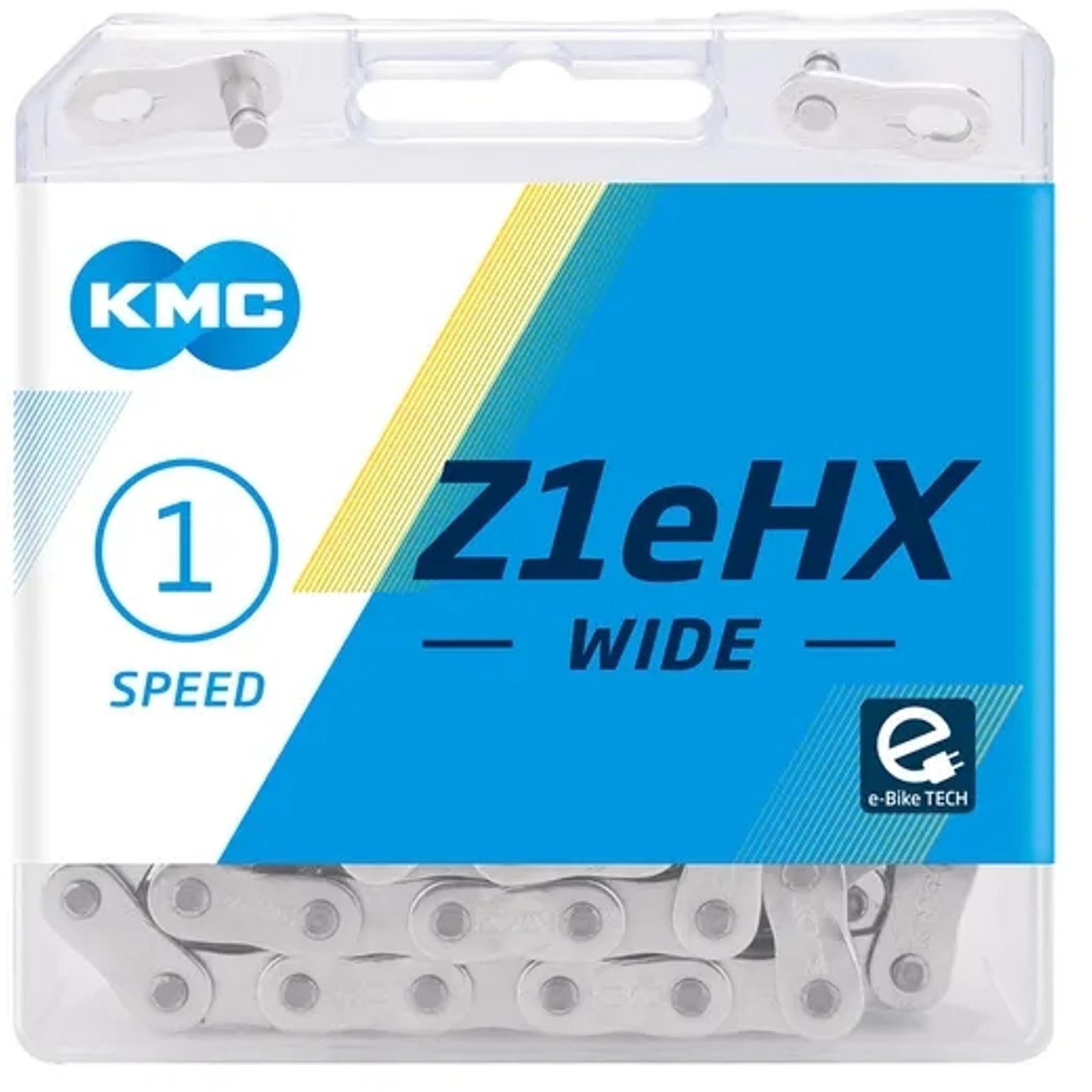 KMC Z1 eHX Single Speed E-Bike Chain 112L Silver