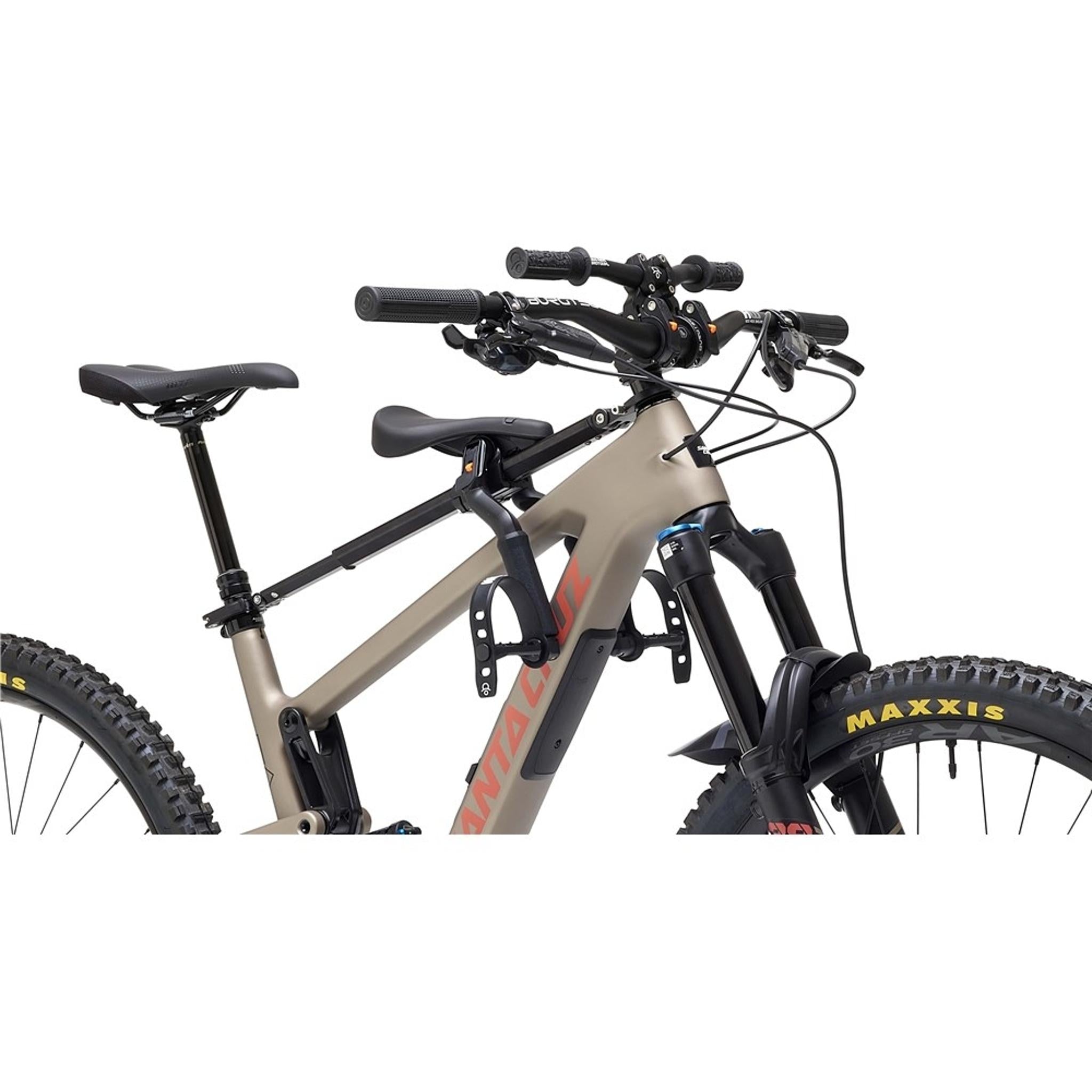 Kids Ride Shotgun G2 Pro Front MTB Child Seat and Handlebar Combo