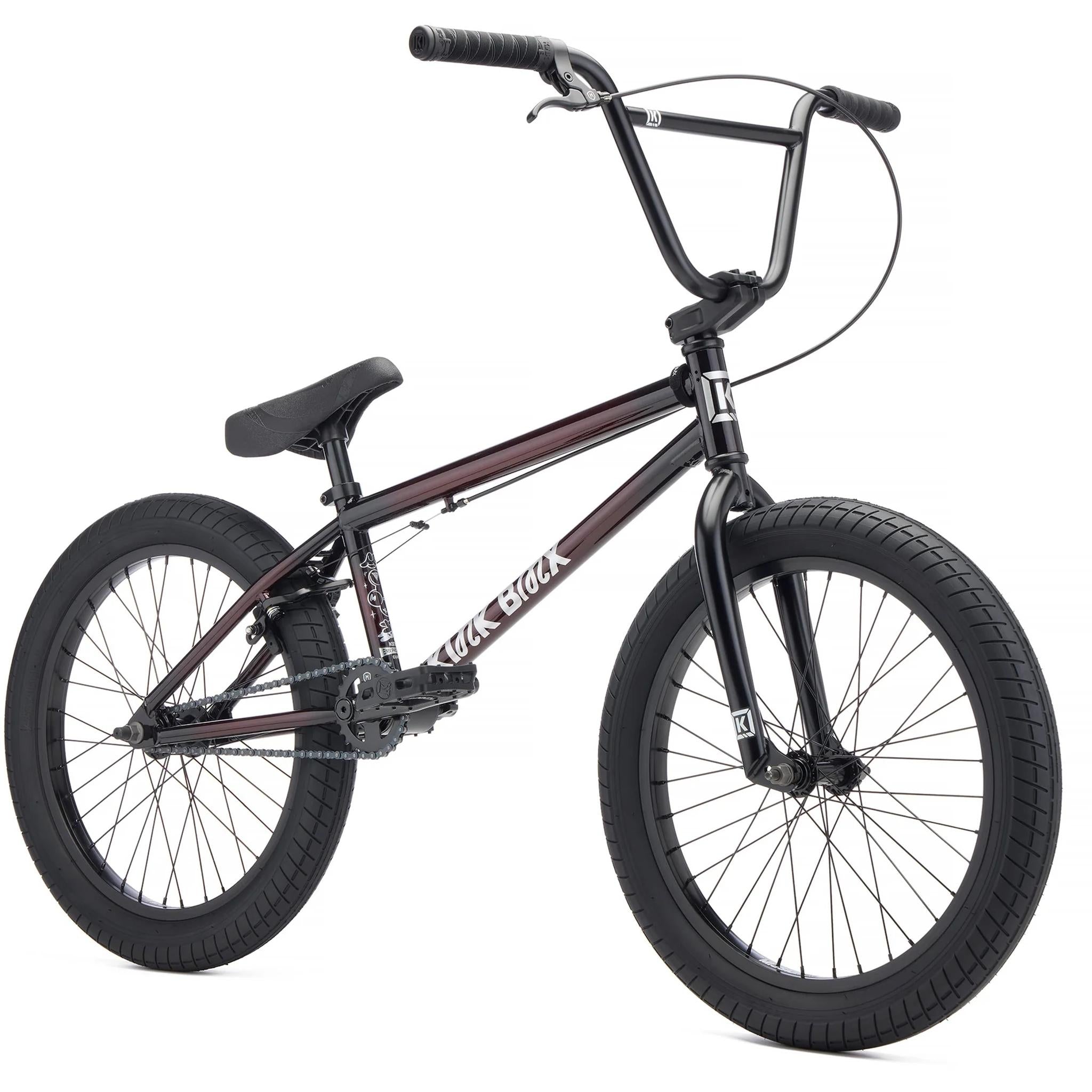 Kink Curb 20'' BMX Bike Black Cherry – 99 Bikes